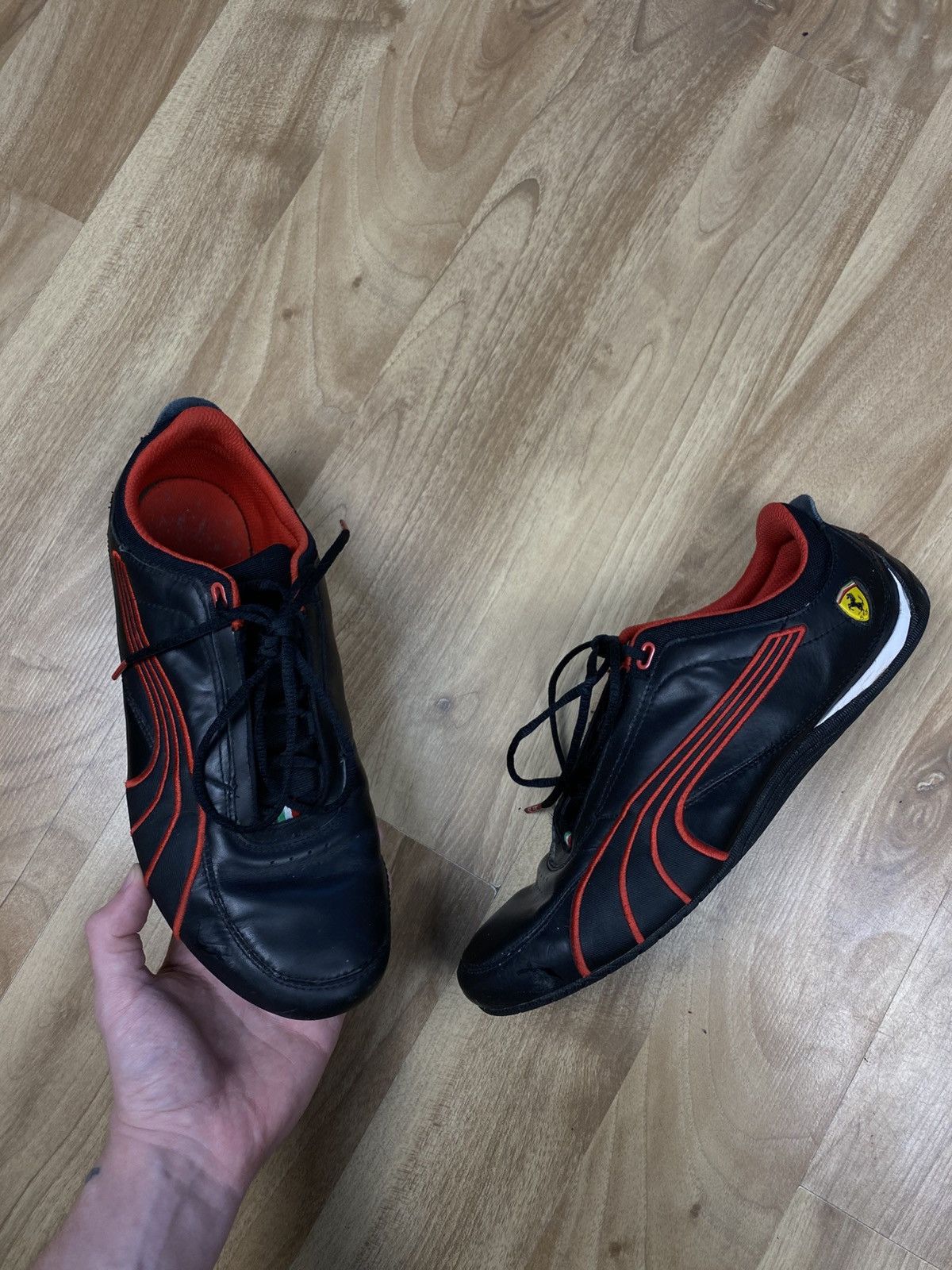Ferrari × Puma Vintag Puma Ferrari Speedcat Racing Sneakers Archive y2k Size US 10 / EU 43 - 1 Thumbnail