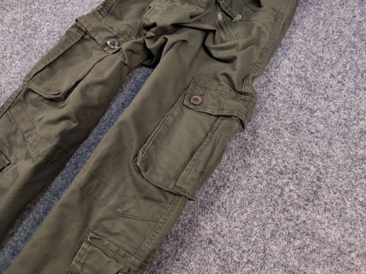 Japanese Brand Vintage Japanese Multi Pocket Cargo Pants Y2K Travis Style Size US 36 / EU 52 - 5 Thumbnail