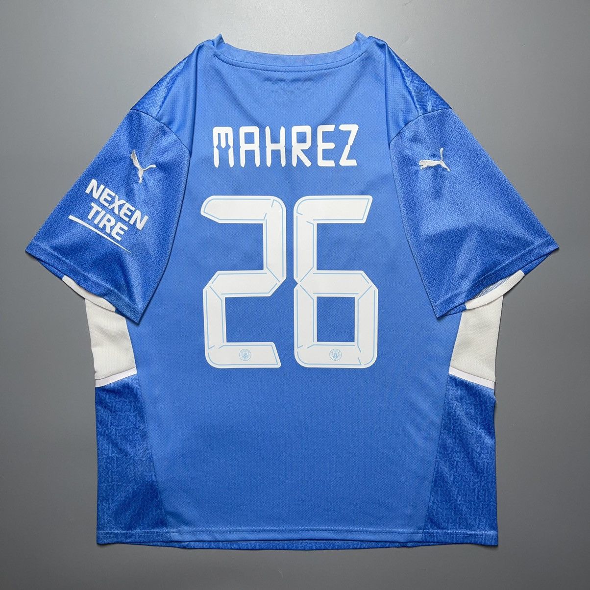 Puma MAN CITY PUMA 2021/2022 FOOTBALL HOME JERSEY #26 MAHREZ Size US XL / EU 56 / 4 - 1 Thumbnail