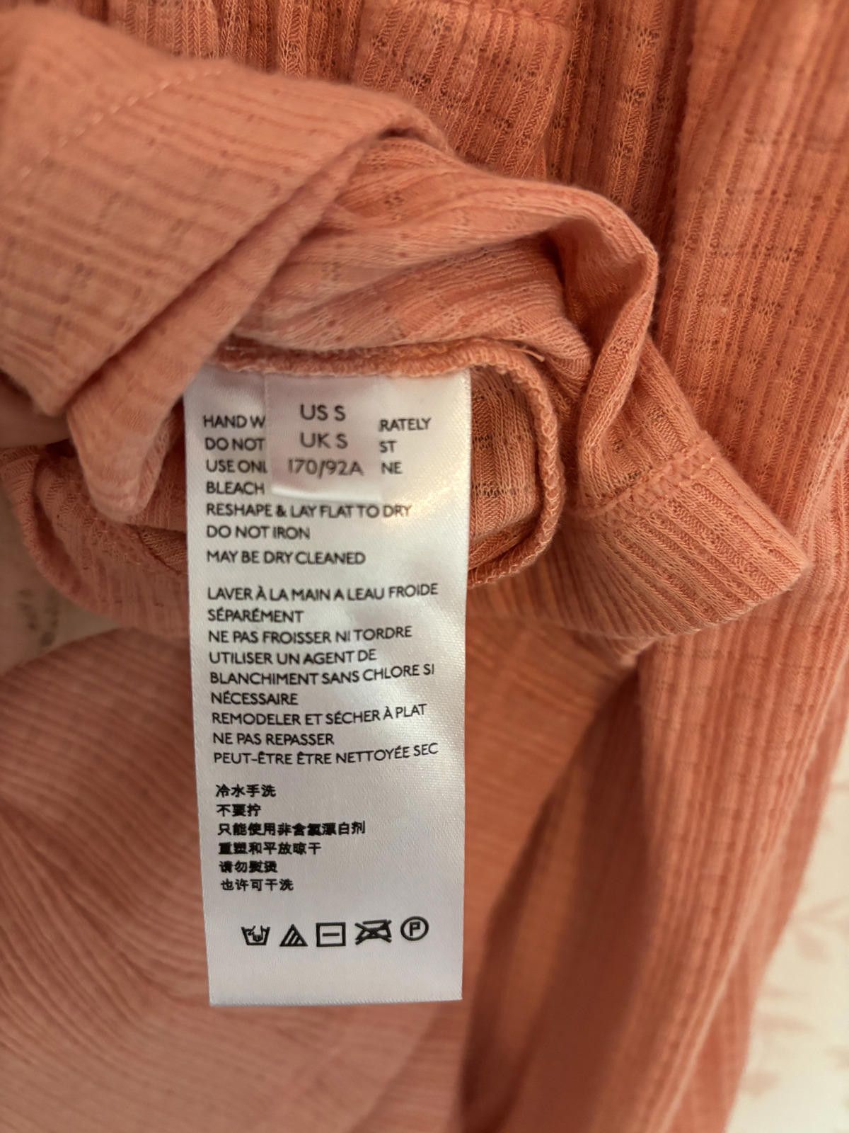 Free People Free People Beach Bound Peach Boho Tank Top sz S Size S / US 4 / IT 40 - 8 Thumbnail