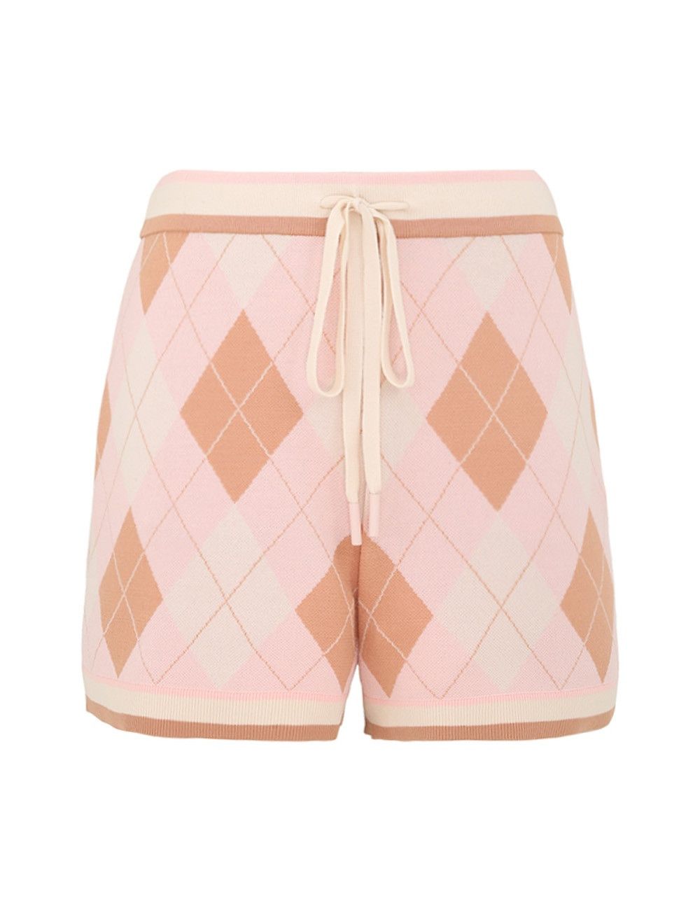 oc11z1025 Acacia Argyle Knit Short in Multicolor