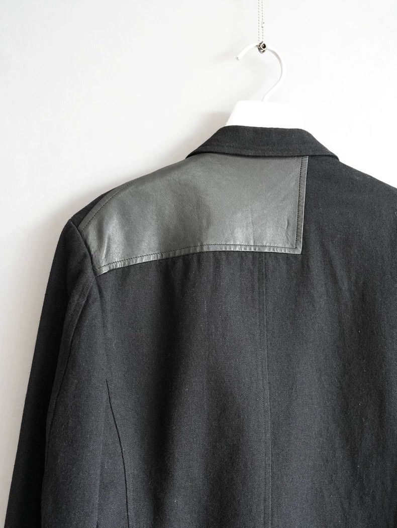 Yohji Yamamoto Yohji Yamamoto13 AW Parched Leather Zip Show Jacket 2503-Ne Size US M / EU 48-50 / 2 - 7 Thumbnail