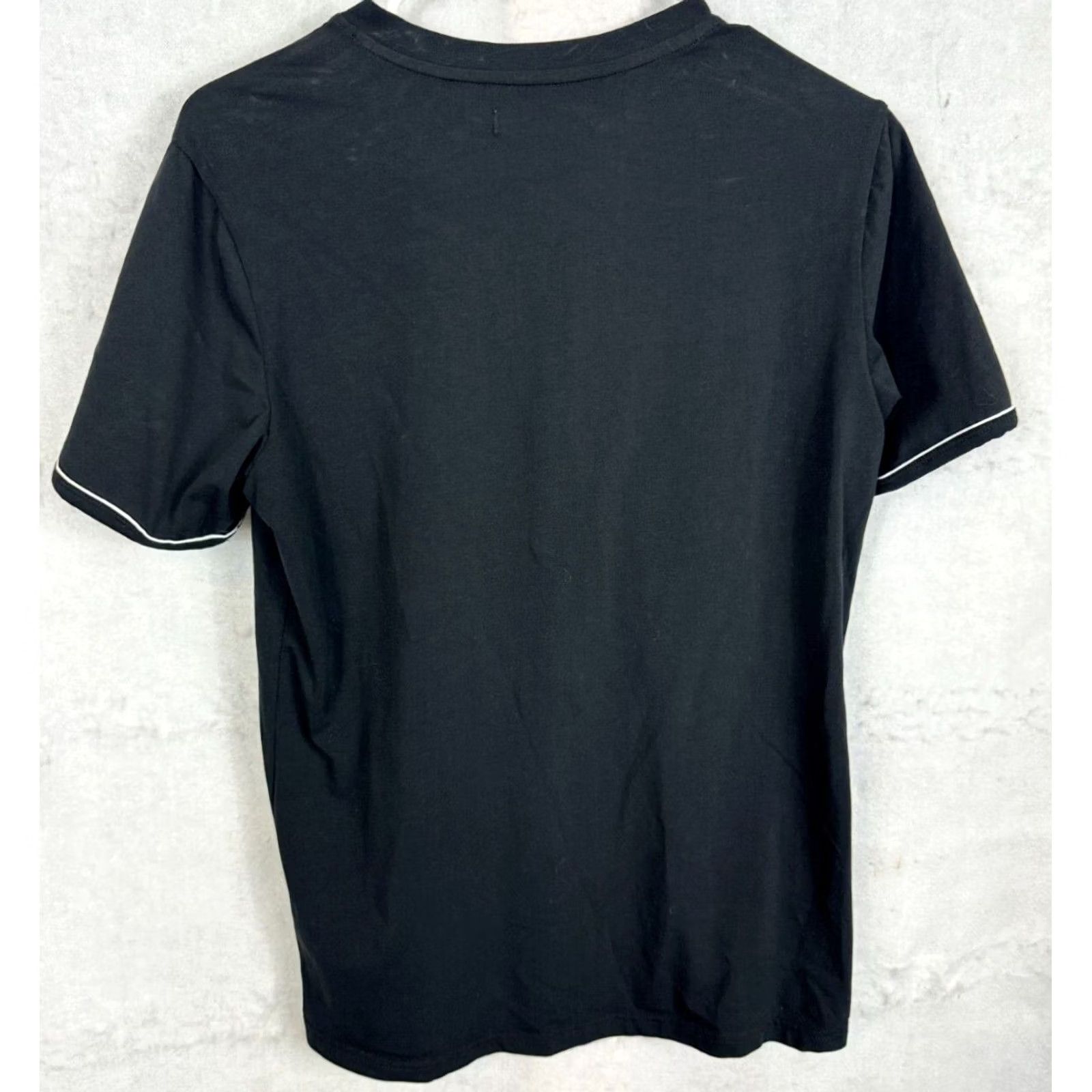 Vintage Truth Substance Common Sense Henley Shirt Women S Button Black White S/S Sun Mens Womens Size S / US 4 / IT 40 - 3 Thumbnail