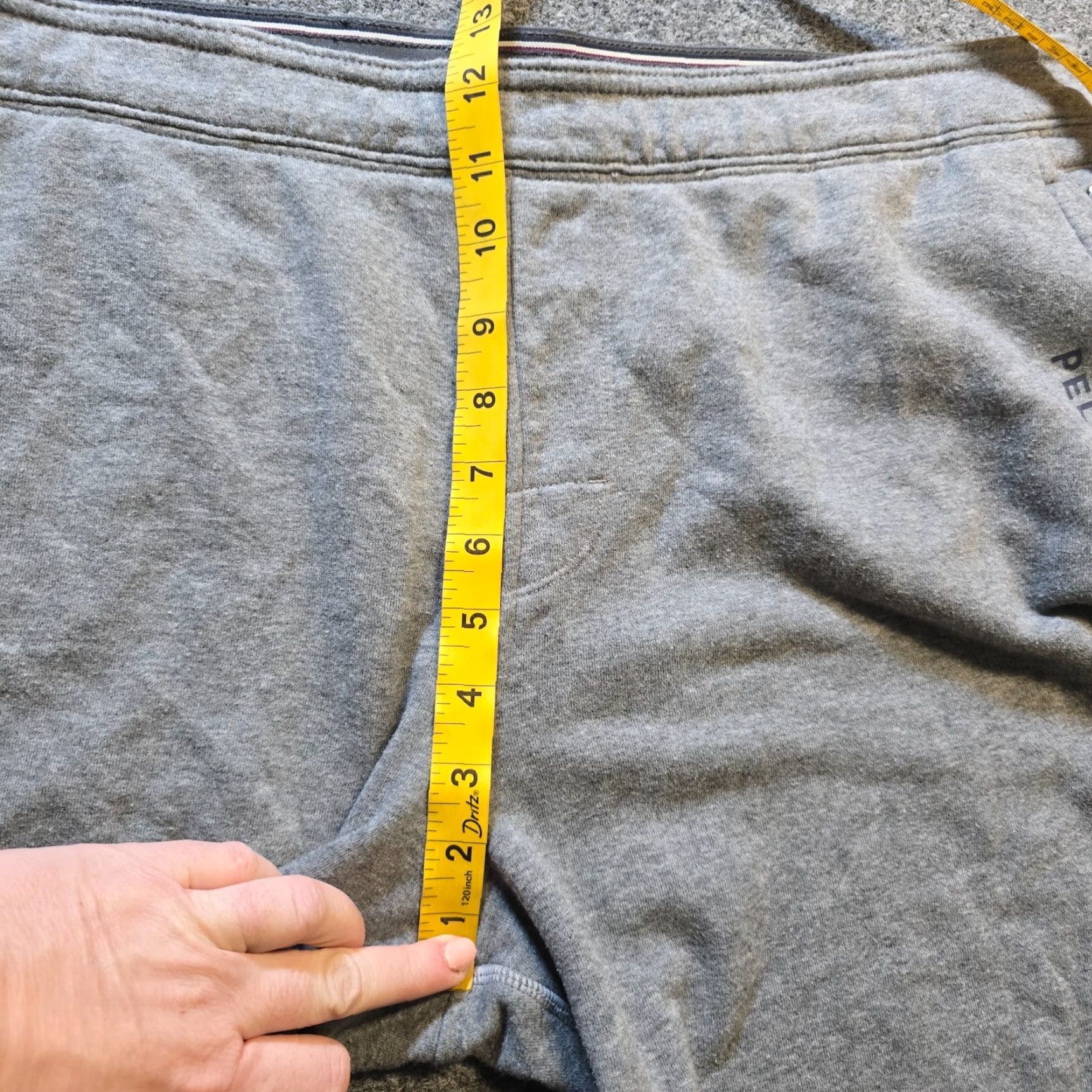 Vintage Peloton Sweatpants Mens XL Gray Joggers Lounge Athletic Casual Tapered Inseam 28 in Pockets Elastic Waist Activewear Athleisure Sports Statement Size US 36 / EU 52 - 6 Thumbnail