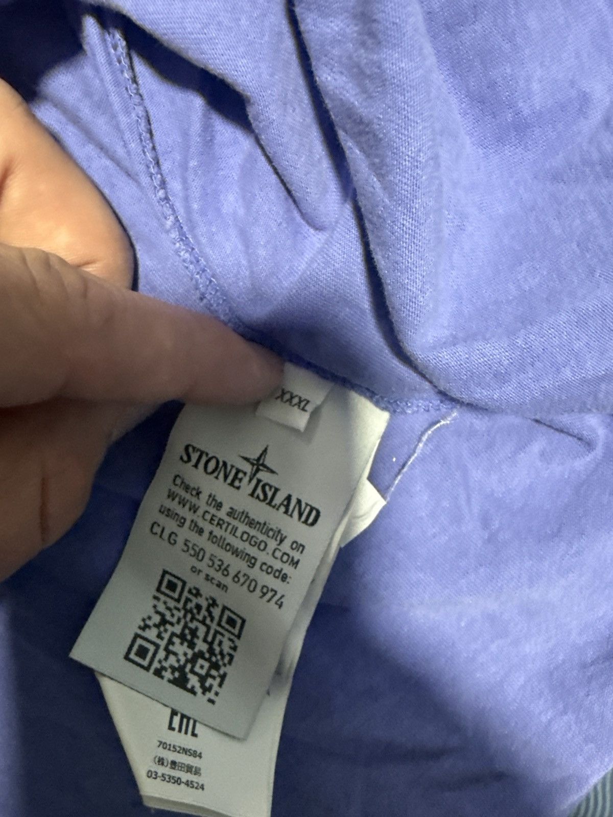 Stone Island Stone Island Tee Size US XXL / EU 58 / 5 - 5 Thumbnail
