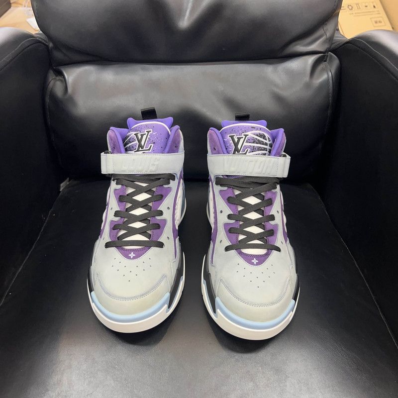 Louis Vuitton Louis Vuitton Trainer 2 Basketball Sneakers -2505 Size US 10 / EU 43 - 2 Thumbnail