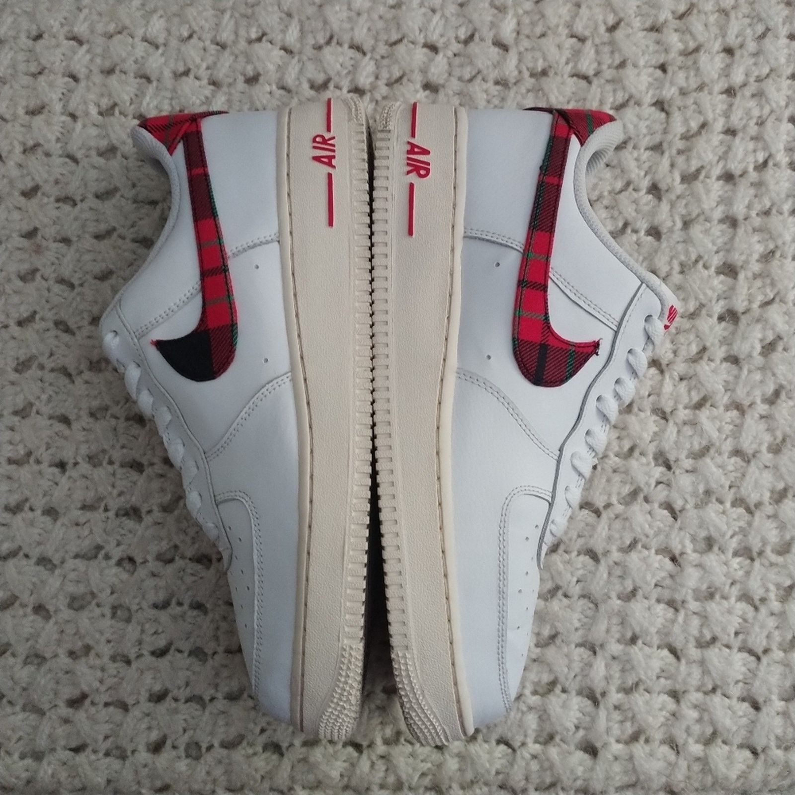 Nike Nike Air Force 1 '07 LV8 'Tartan Plaid' men size 9.5 Size US 9.5 / EU 42-43 - 10 Thumbnail