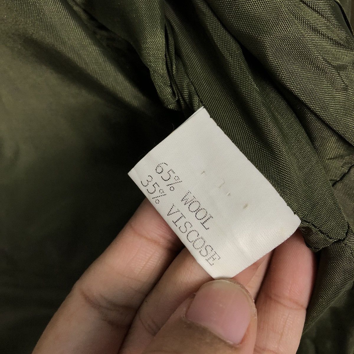 Japanese Brand 📌Vintage Cropped Wool Jacket Double Collar Piccalo Conte Size US M / EU 48-50 / 2 - 19 Thumbnail