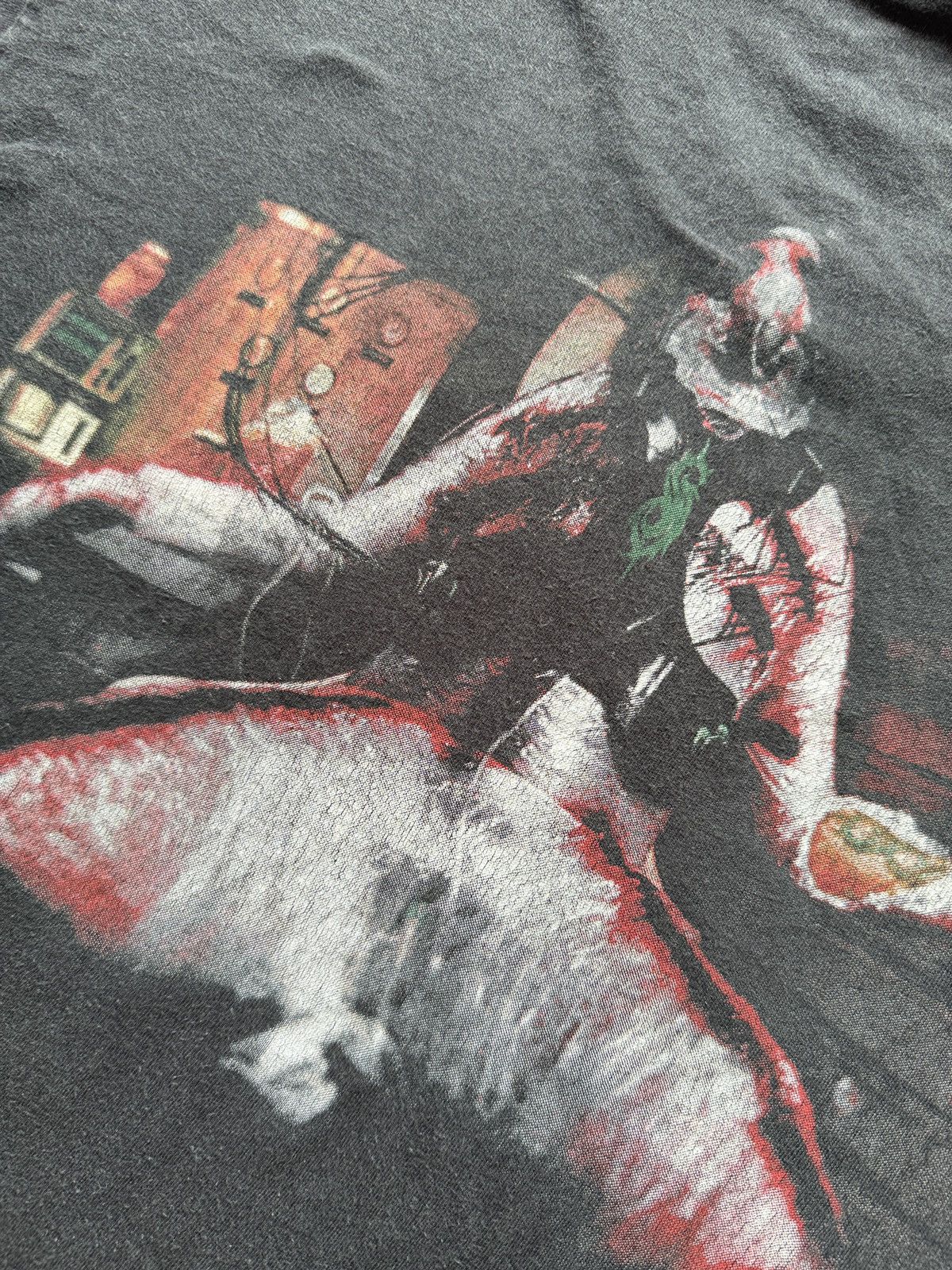 Vintage 1999 Slipknot Band Tee Shirt 870621345 Nirvana Sonic Youth Size US L / EU 52-54 / 3 - 7 Thumbnail