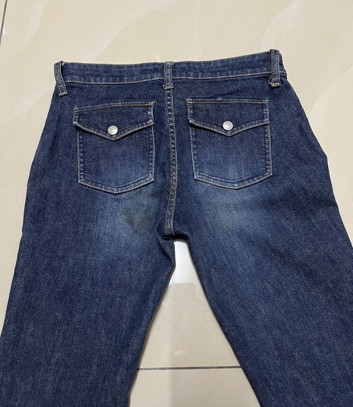 Hysteric Glamour Flare Jeans Magic Square bush pant low rise bootcut Size US 28 / EU 44 - 6 Thumbnail