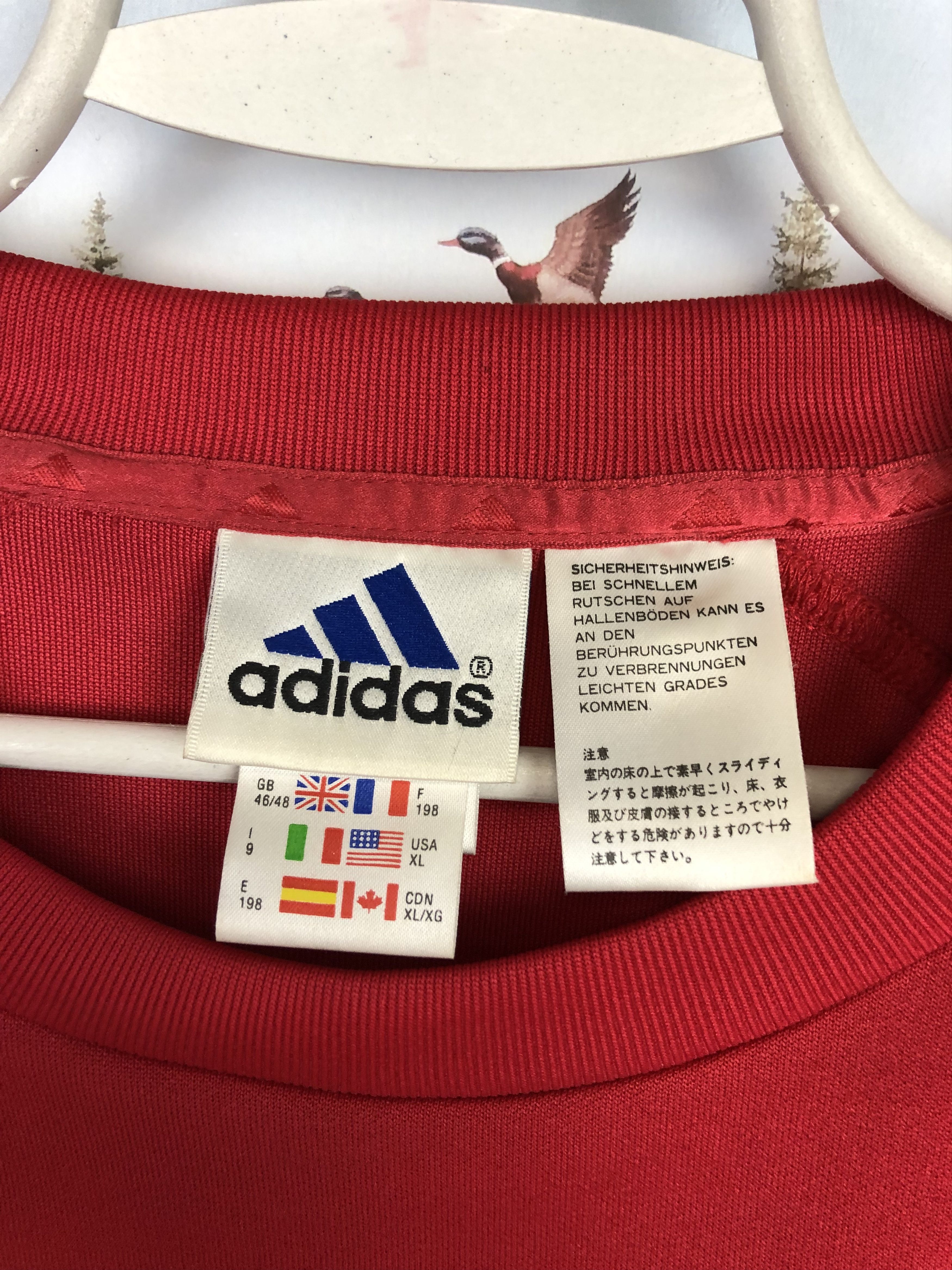 Adidas × Vintage Vintage Ajax Amsterdam Football Sweatshirt Soccer Track Size US XL / EU 56 / 4 - 6 Thumbnail