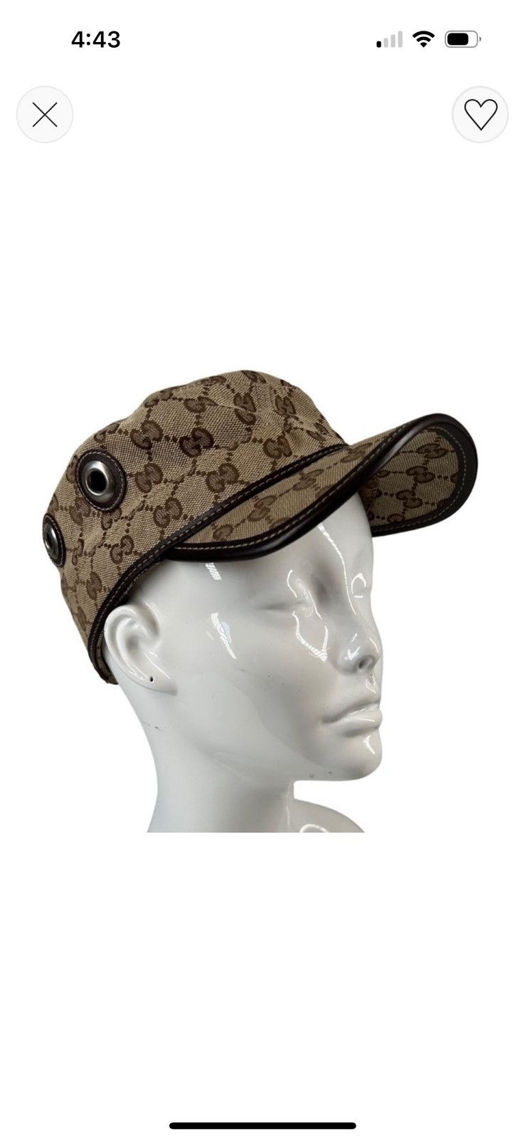 Gucci Gucci authentic military hat Size ONE SIZE - 1 Thumbnail
