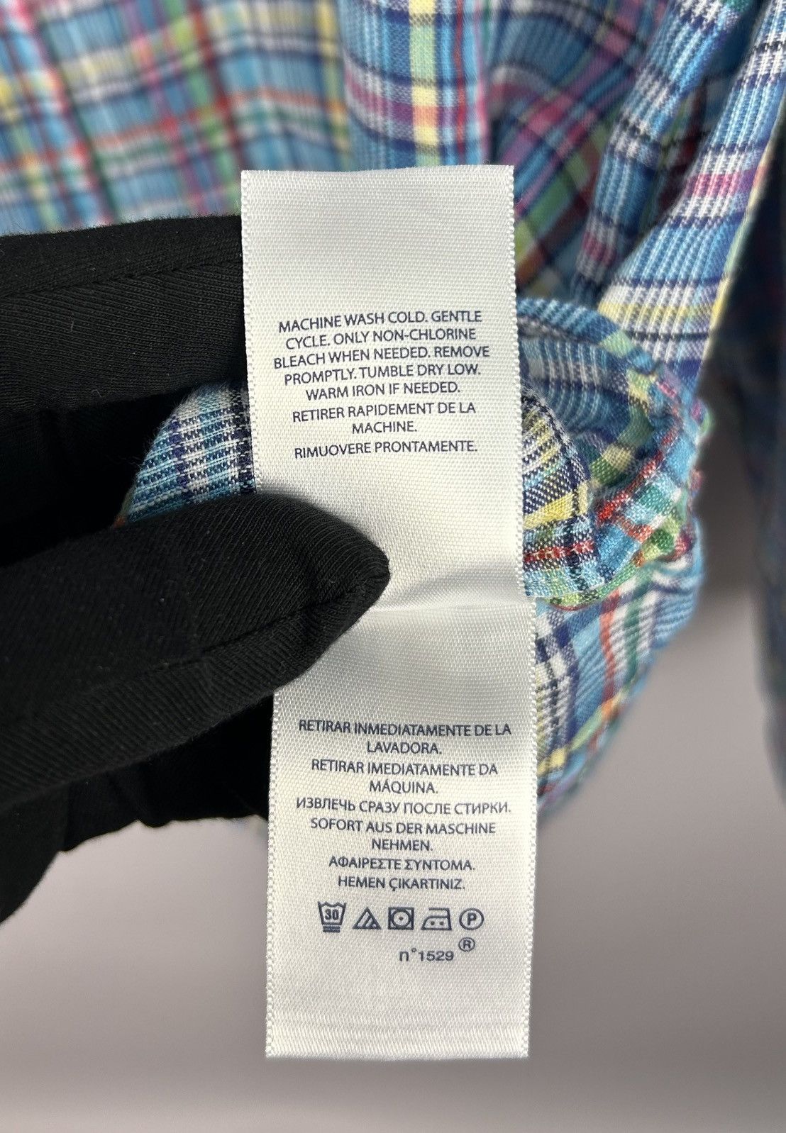 Polo Ralph Lauren Polo Ralph Lauren Sea Soft Linen Check Shirt Size XL Size US XL / EU 56 / 4 - 6 Thumbnail