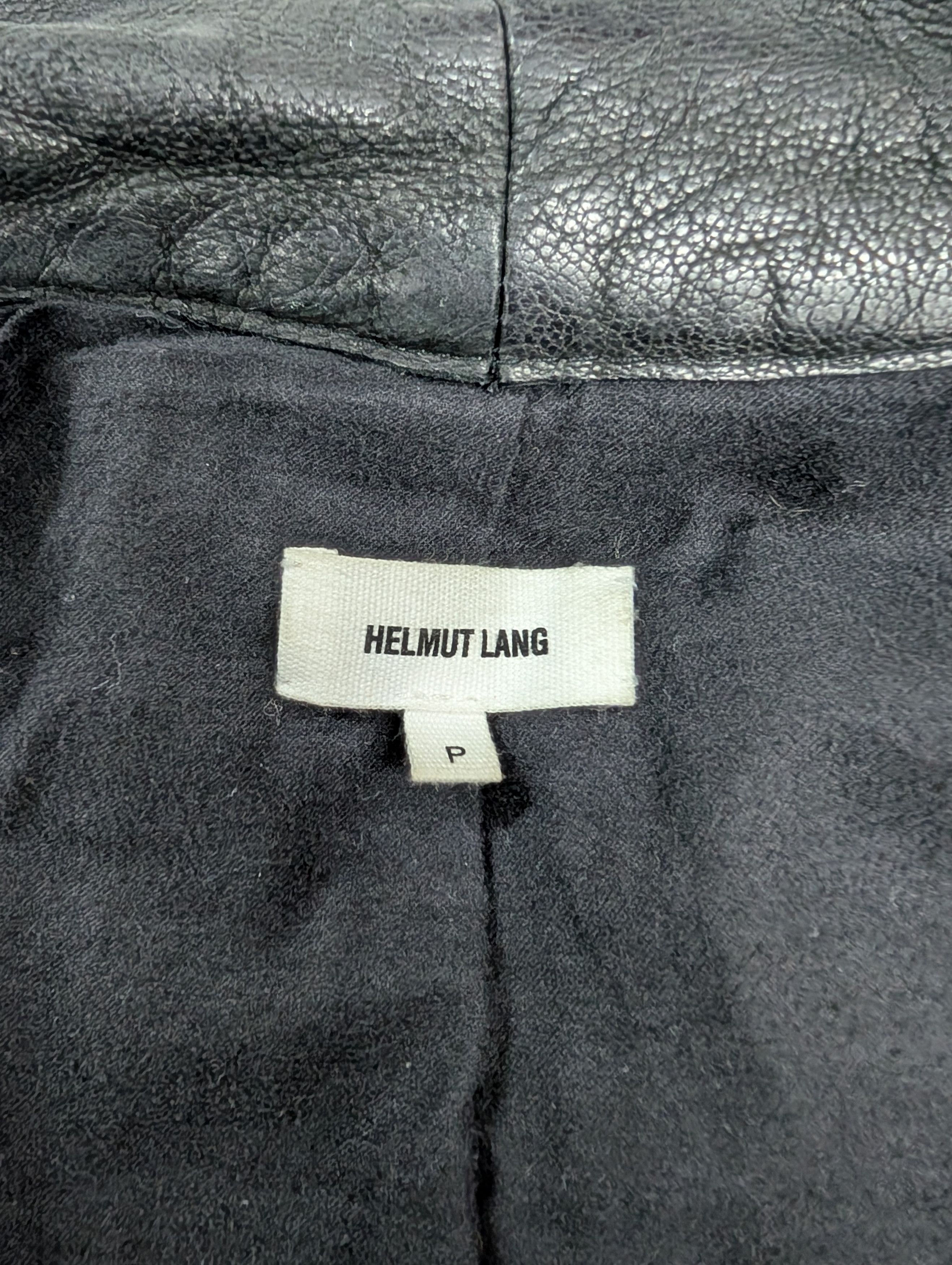 Helmut Lang Helmut Lang Black Leather And Long Sheep Hair Jacket Size S / US 4 / IT 40 - 7 Thumbnail