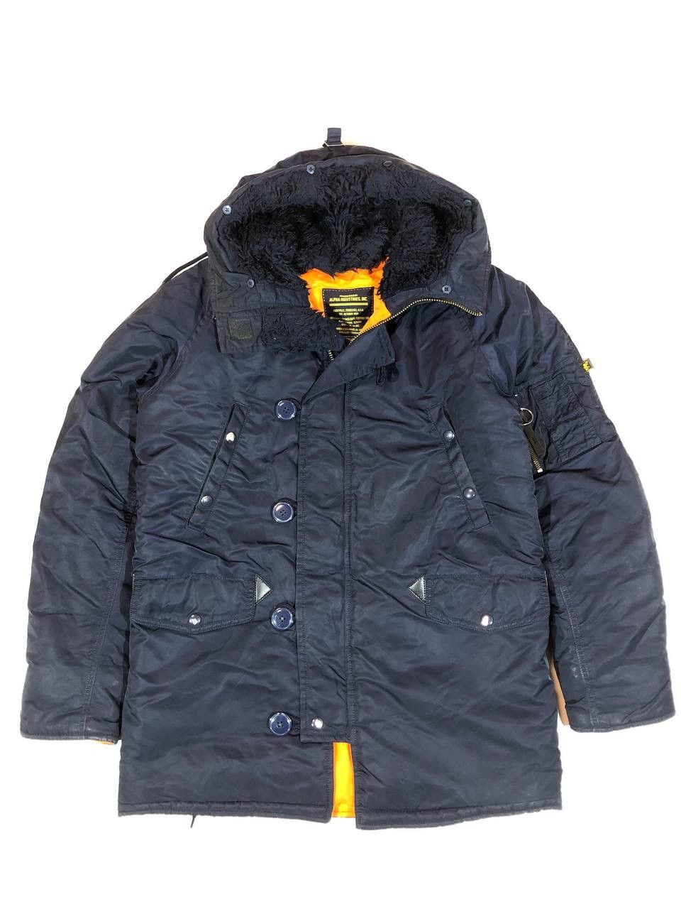 Alpha Industries × Vintage Alpha Industries Jacket Vintage Size US L / EU 52-54 / 3 - 1 Thumbnail