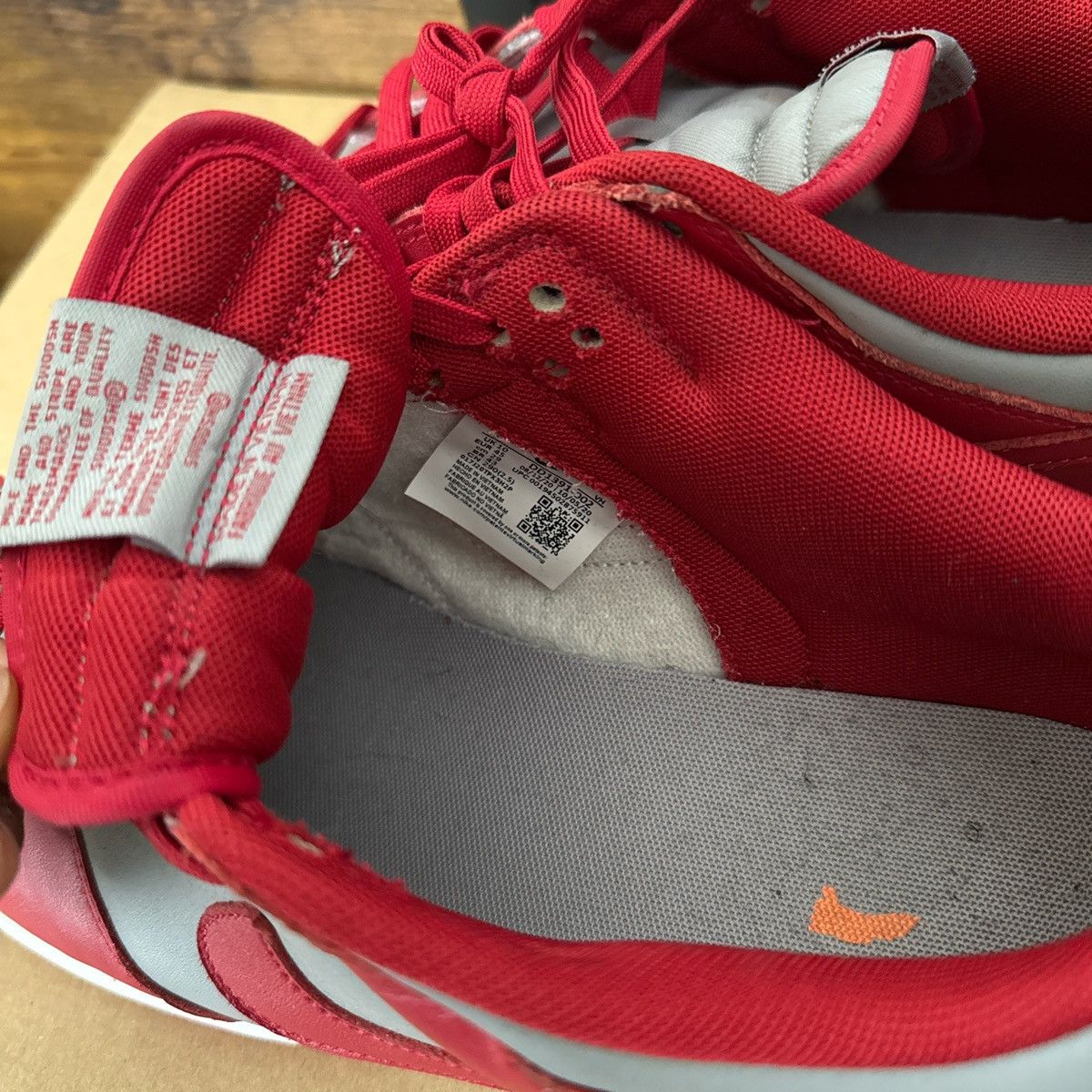 Nike UNLV red dunk lows Size US 11 / EU 44 - 2 Thumbnail