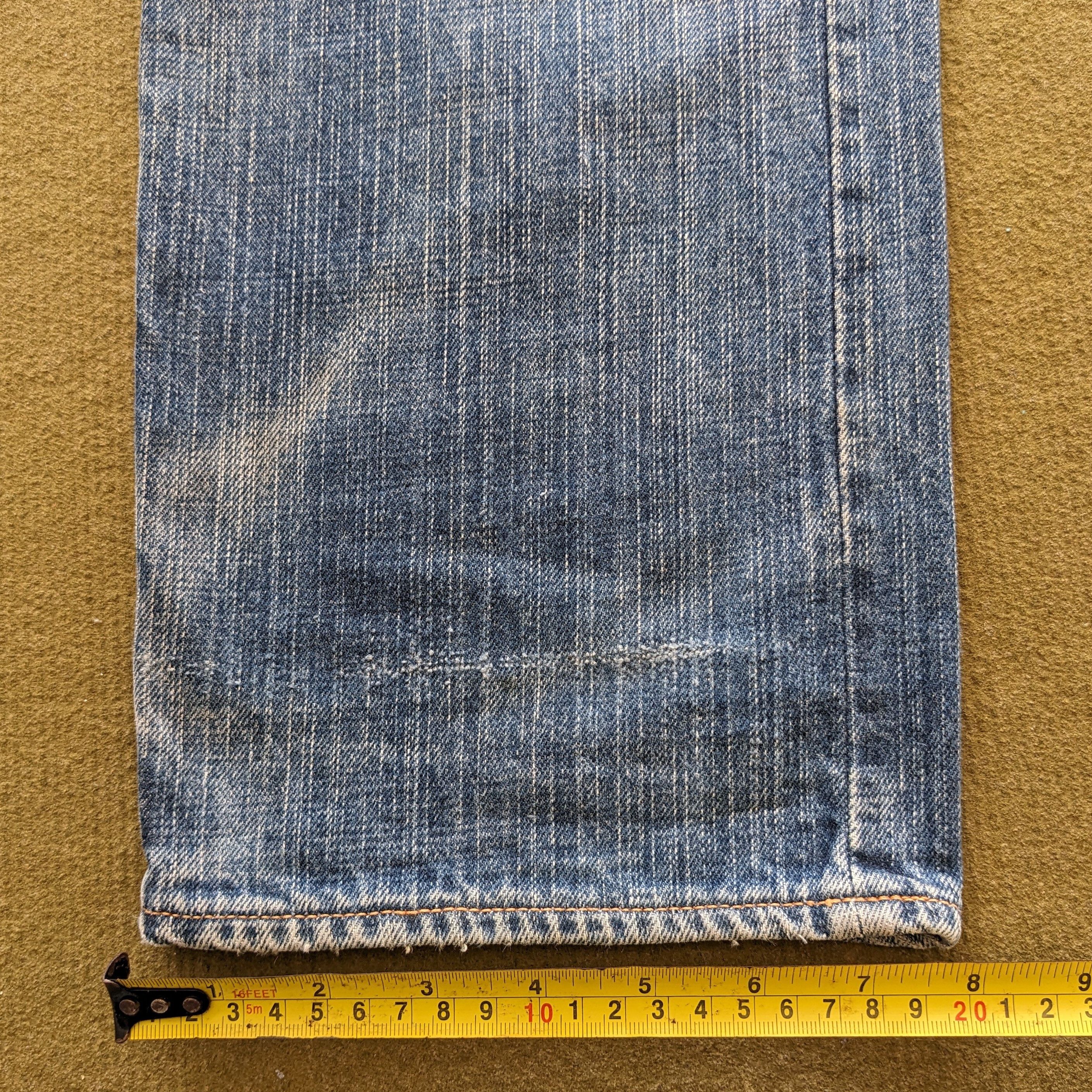 Evisu Vintage EVISU x McDonald's Distressed Denim Jeans Size US 28 / EU 44 - 7 Thumbnail
