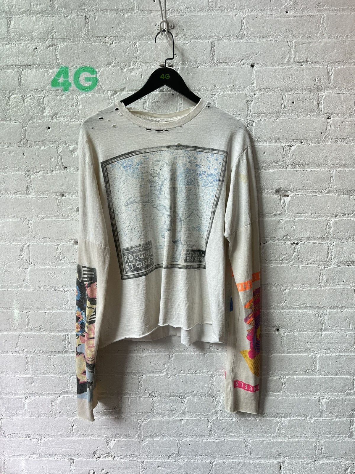 Vintage VINTAGE ROLLING STONES GRAPHIC LONG SLEEVE Size US XL / EU 56 / 4 - 1 Thumbnail