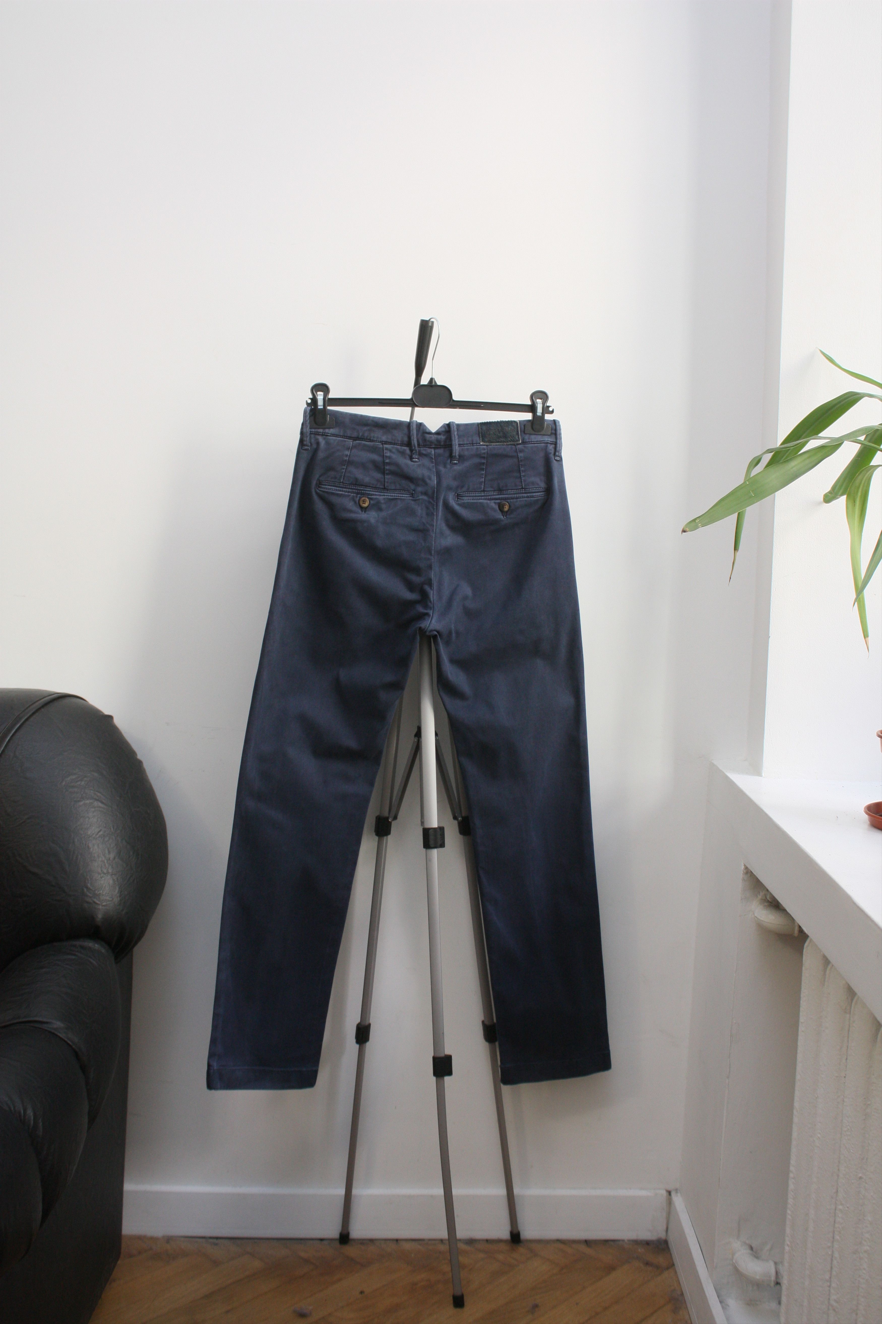 Jacob Cohen Jacob Cohen Navy Casual Pants Men's 29 Made In Italy Size US 29 - 2 Thumbnail