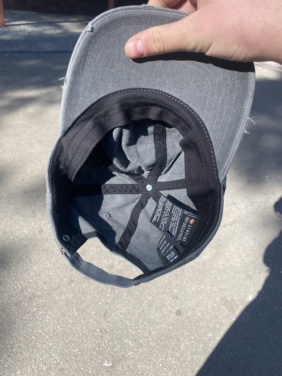 Harley Davidson Vintage Harley Davidson Faded Trucked Cap Rare Archive 3D Size ONE SIZE - 12 Thumbnail
