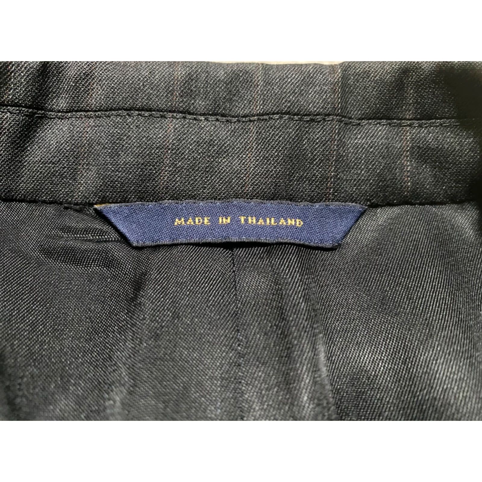 Brooks Brothers Brooks Brothers Blazer Mens 46 Wool Gray Striped Two-Button Single-Breasted Jacket Size US XXL / EU 58 / 5 - 5 Thumbnail