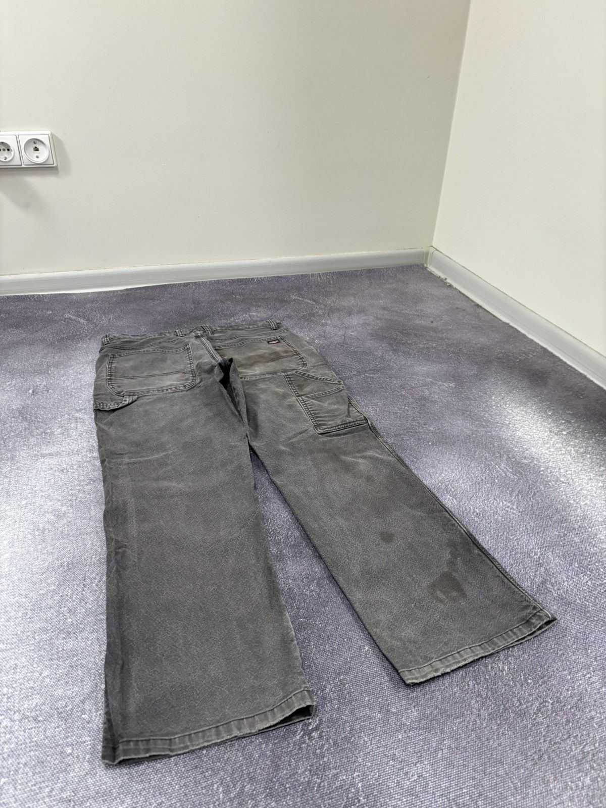 Dickies Vintage Dickies Y2K Workwear Hype Denim Flared Pants Jeans Size US 32 / EU 48 - 4 Thumbnail