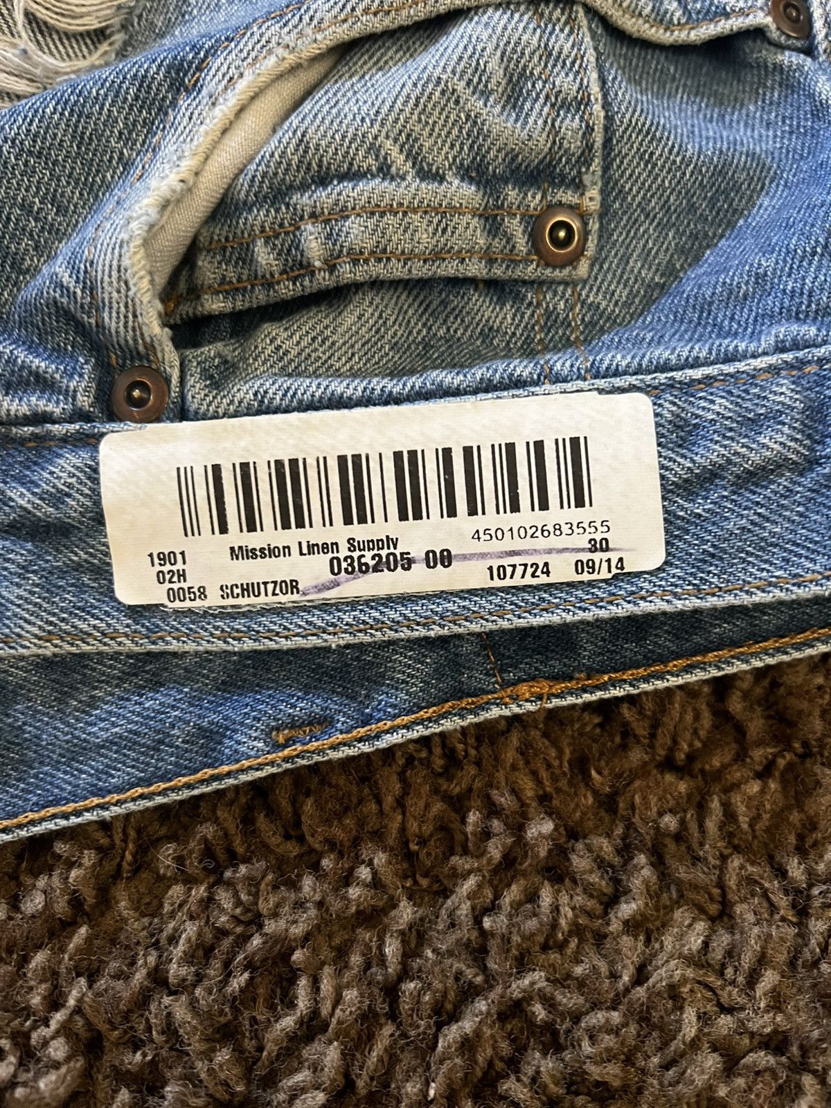 Other Custom distressed reed denim Size US 38 / EU 54 - 3 Thumbnail