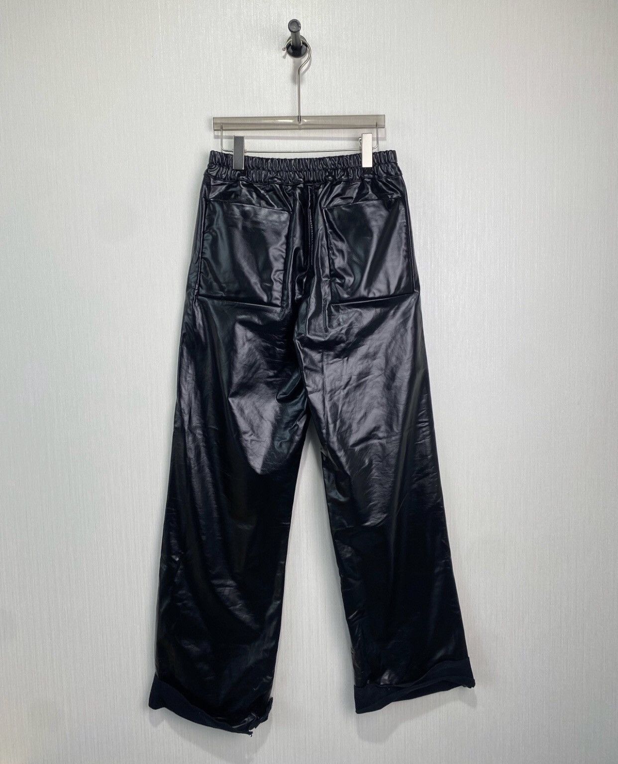 Rick Owens Rick Owens glossy black leather pants 2408-Nextarrow Size US 32 / EU 48 - 2 Thumbnail