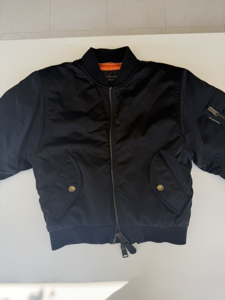 Balenciaga Balenciaga Shrunk bomber Size S - SS23 Size S / US 4 / IT 40 - 13 Thumbnail