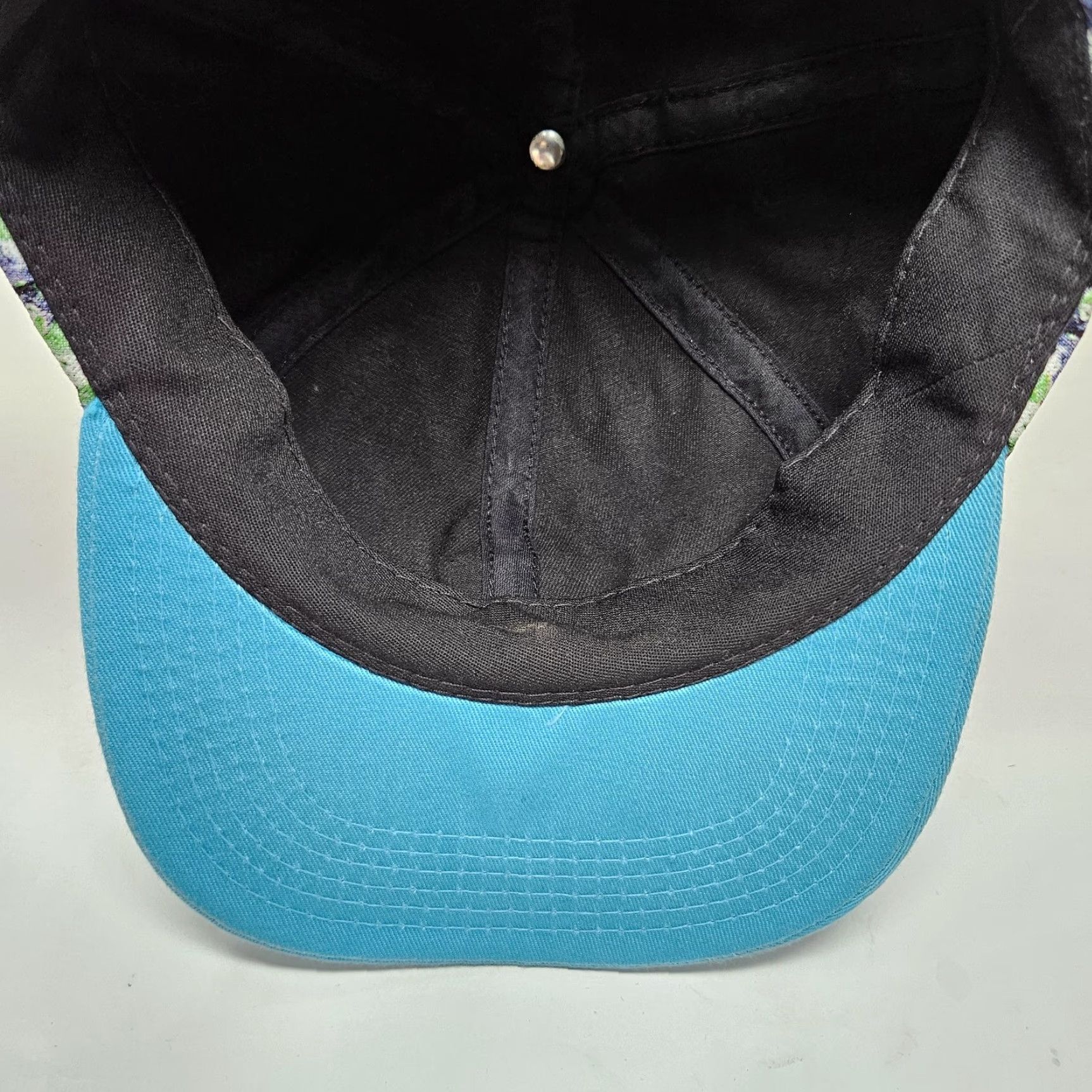 Vintage VINTAGE SeaWorld Hat Cap Snap Back Blue Orca Killer Whale Made USA Mens 90s Size ONE SIZE - 6 Thumbnail