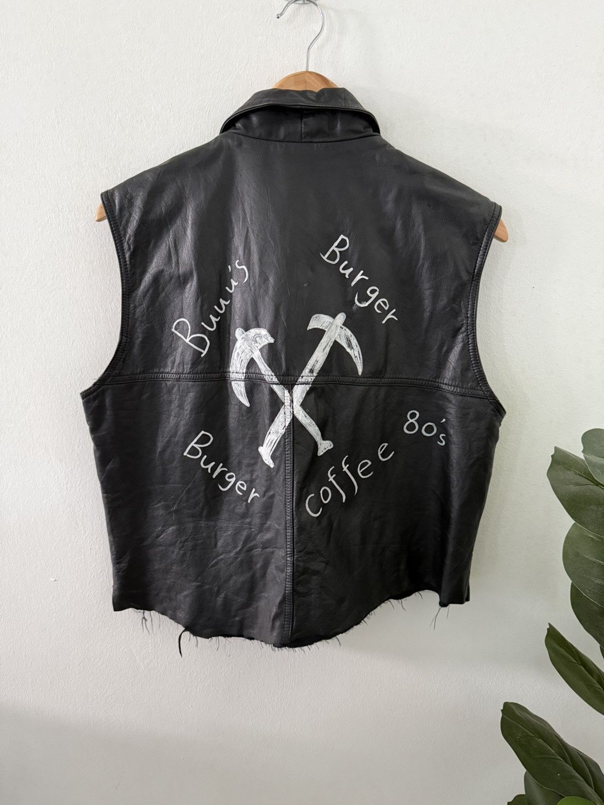 Harley Davidson Vintage leather☠️ PUNK 80's HARLEY DAVIDSON Biker VEST Size US L / EU 52-54 / 3 - 4 Thumbnail