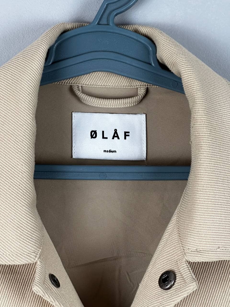 OLAF OLAF Streetwear Beige Casual Coach Jacket Size US M / EU 48-50 / 2 - 5 Thumbnail