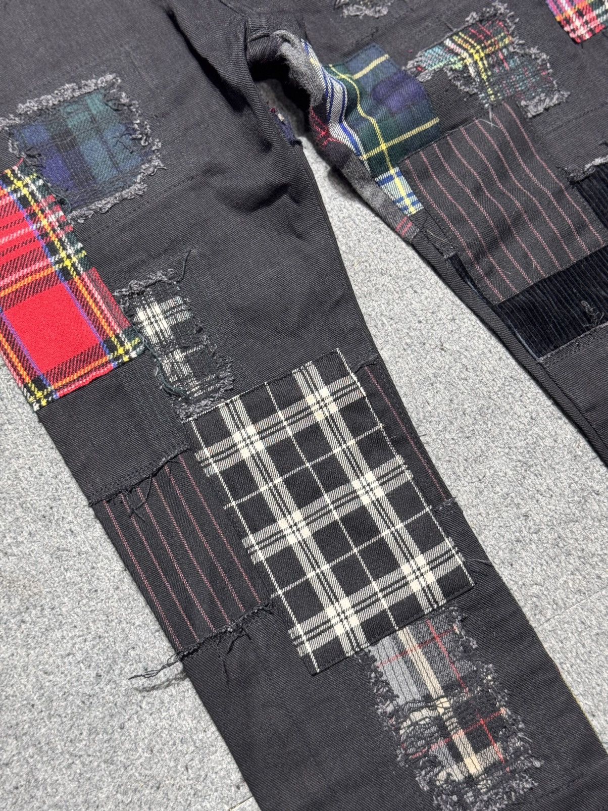 Comme des Garcons × Junya Watanabe Junya Watanabe - Comme des Garcons - AW14 Patchwork Pants Size US 32 / EU 48 - 4 Thumbnail