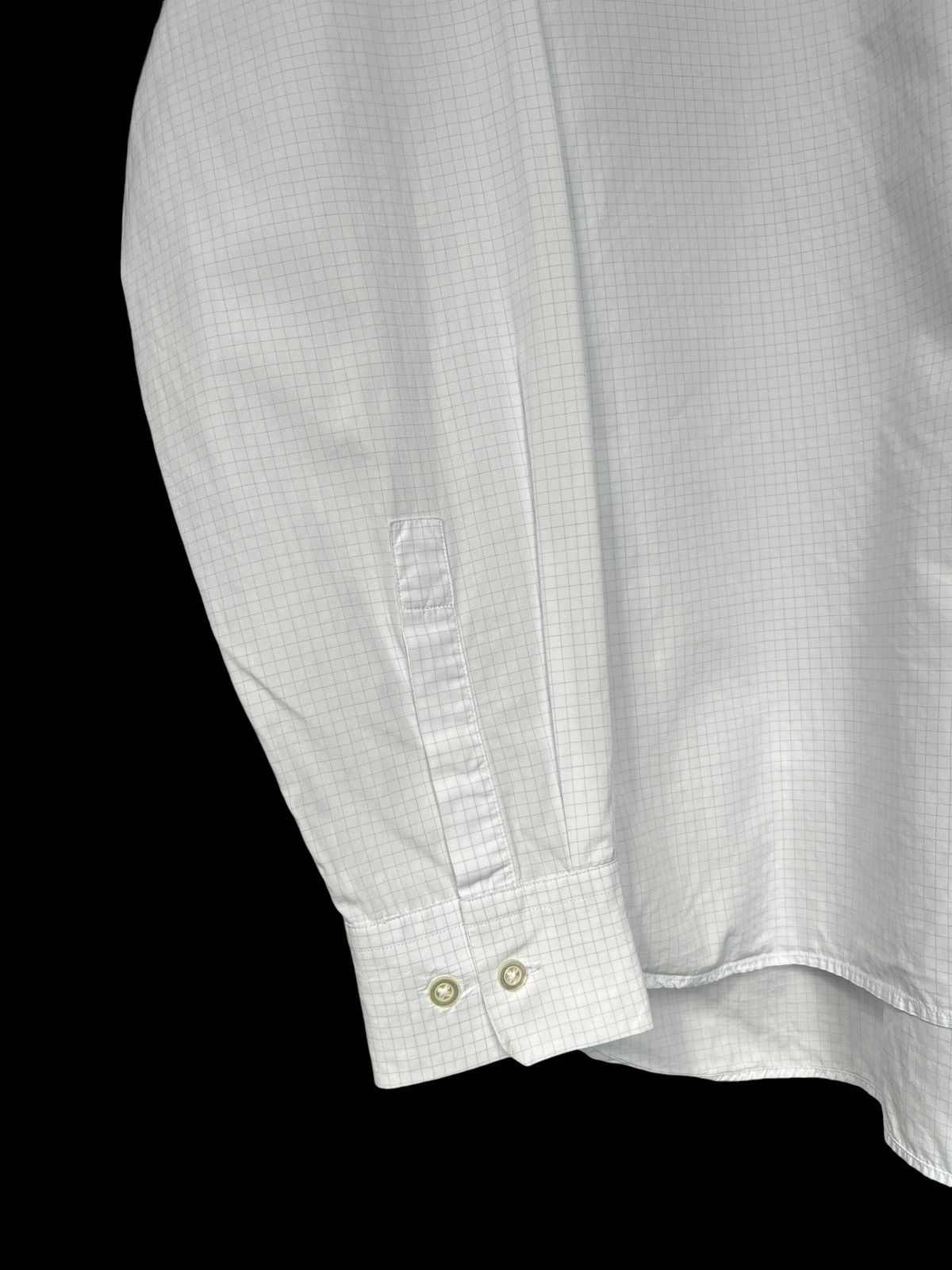 Jil Sander Jil Sander Blue Squares Button Up Shirt Size US M / EU 48-50 / 2 - 3 Thumbnail