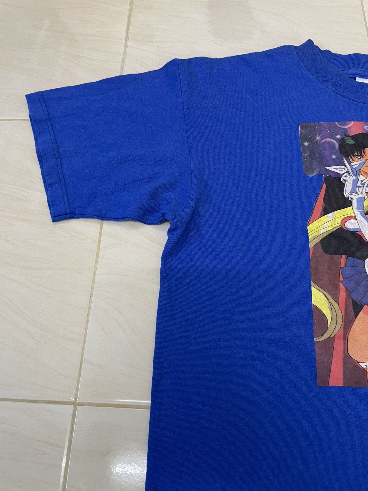 Anime Vintage SAILORMOON Pretty Soldier Anime Printed Tee Size US L / EU 52-54 / 3 - 7 Thumbnail