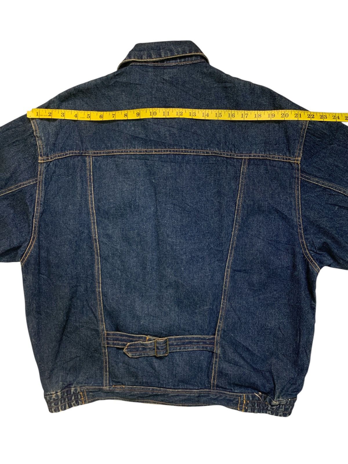 Japanese Brand Rare Design Vintage Japanese Denim Jackets Size US L / EU 52-54 / 3 - 6 Thumbnail