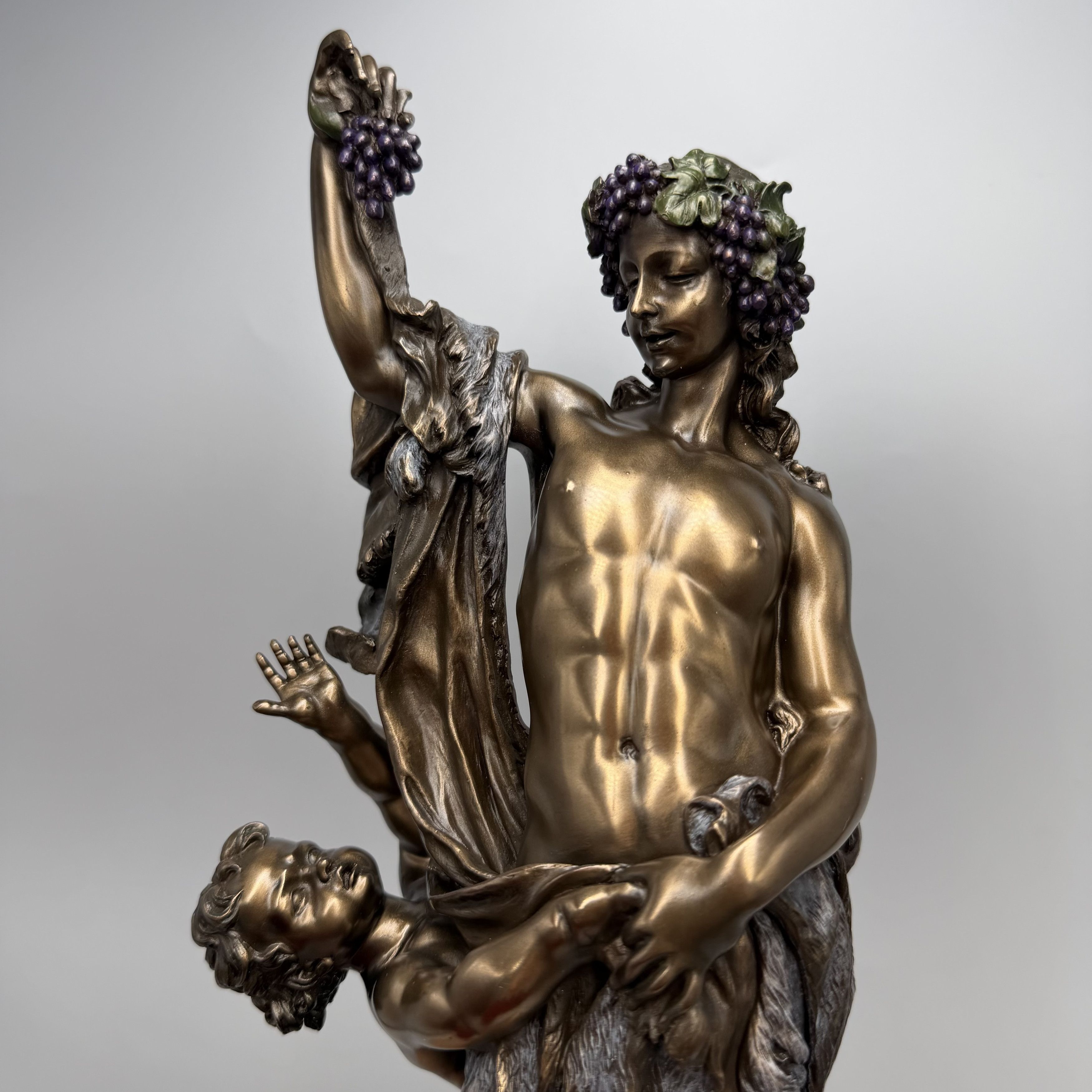 Other Bacchus Dionysus Statue Bronze Finish Greek God Figurine Size ONE SIZE - 1 Thumbnail