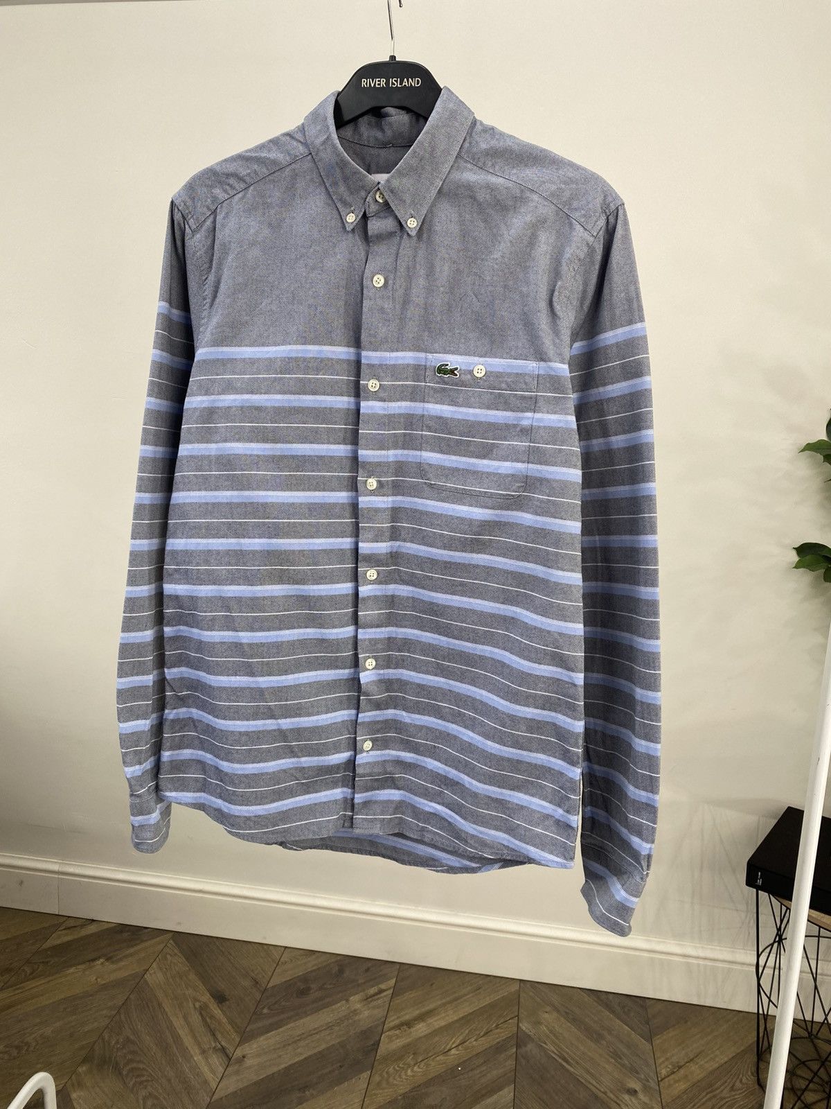 Lacoste Vintage Lacoste Live Button Up Shirt Size US M / EU 48-50 / 2 - 4 Thumbnail