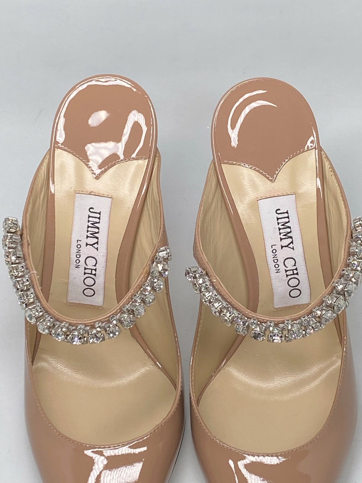 Jimmy Choo Jimmy Choo Bing Embellished Patent Leather Mules size 36 Size US 6 / IT 36 - 5 Thumbnail