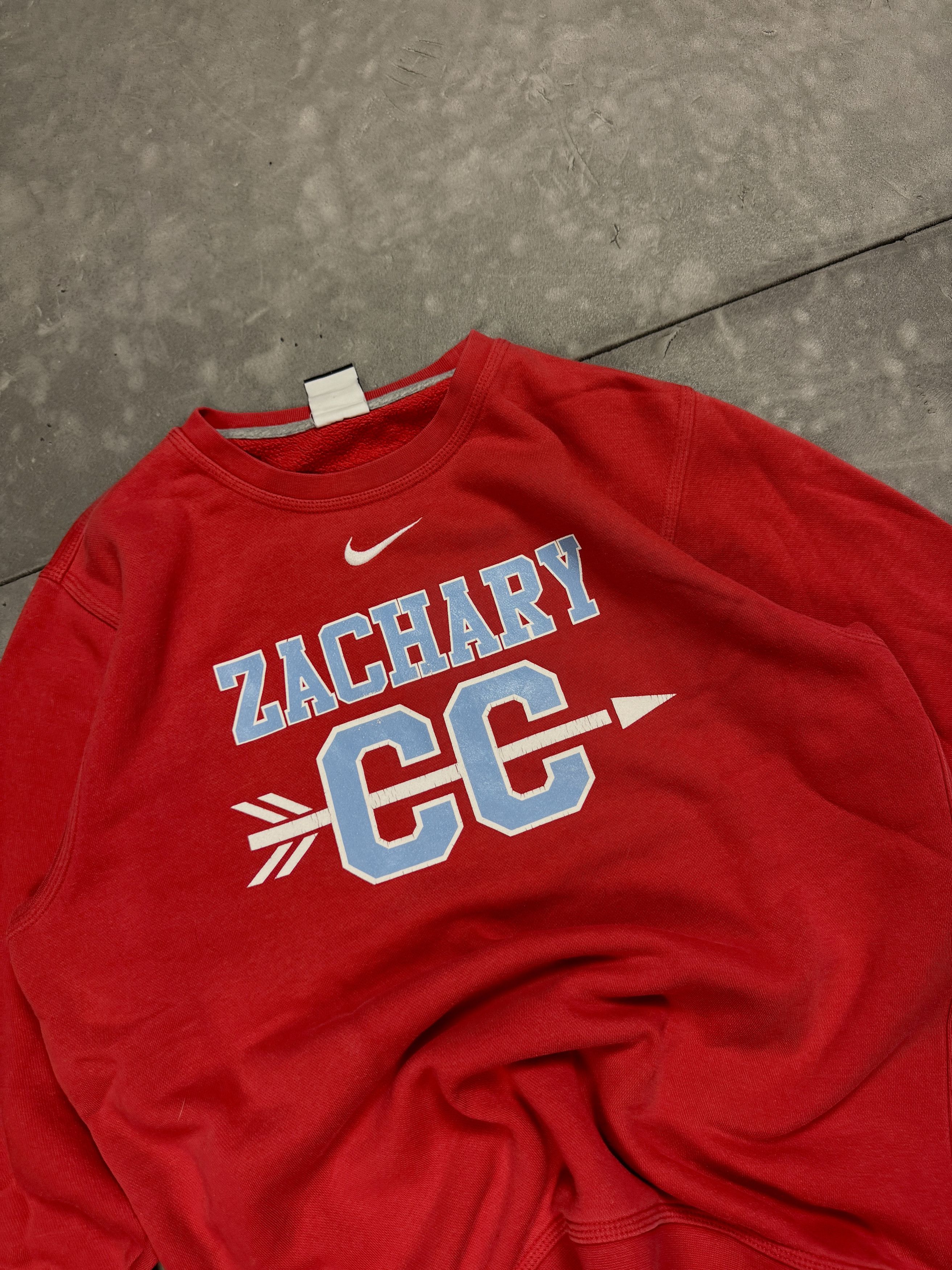 Nike Nike Zachary University print crewneck sweatshirt vintage Size US S / EU 44-46 / 1 - 8 Thumbnail