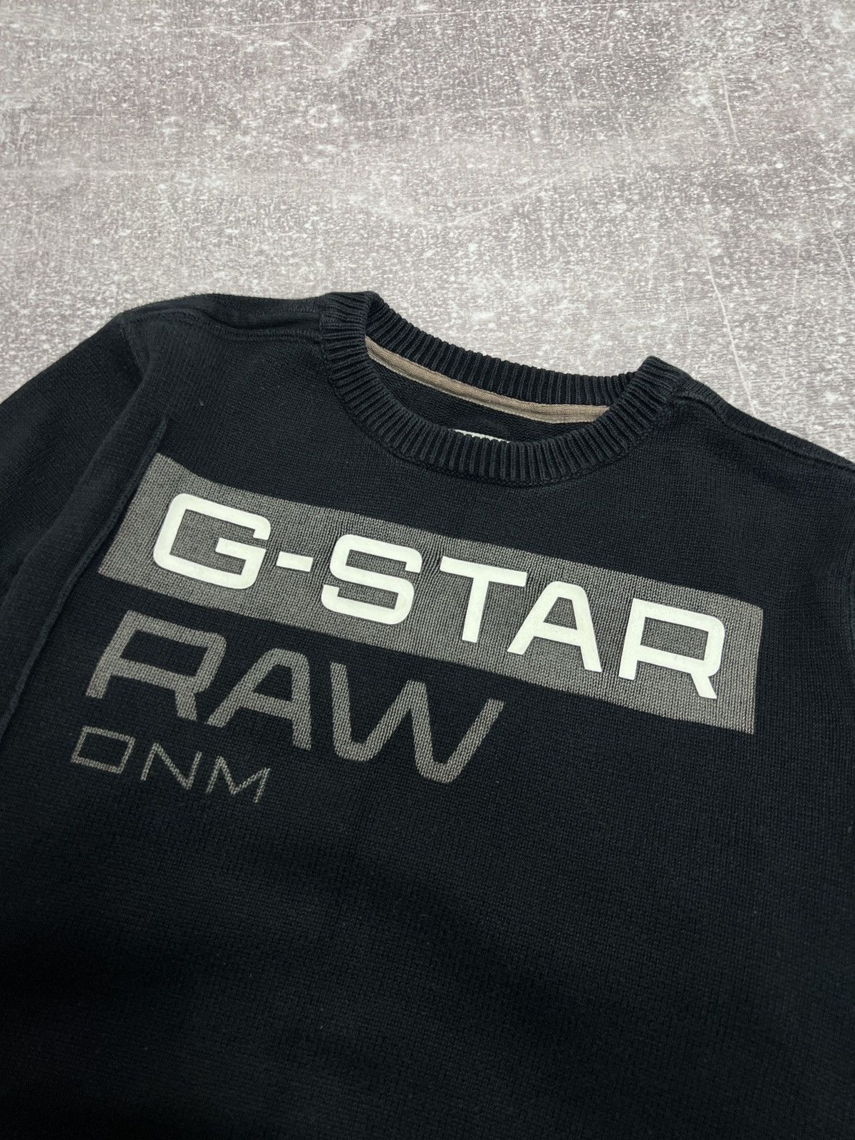 G-Star Vintage G Star Raw Sweater Big Logo Y2K Size US M / EU 48-50 / 2 - 3 Thumbnail