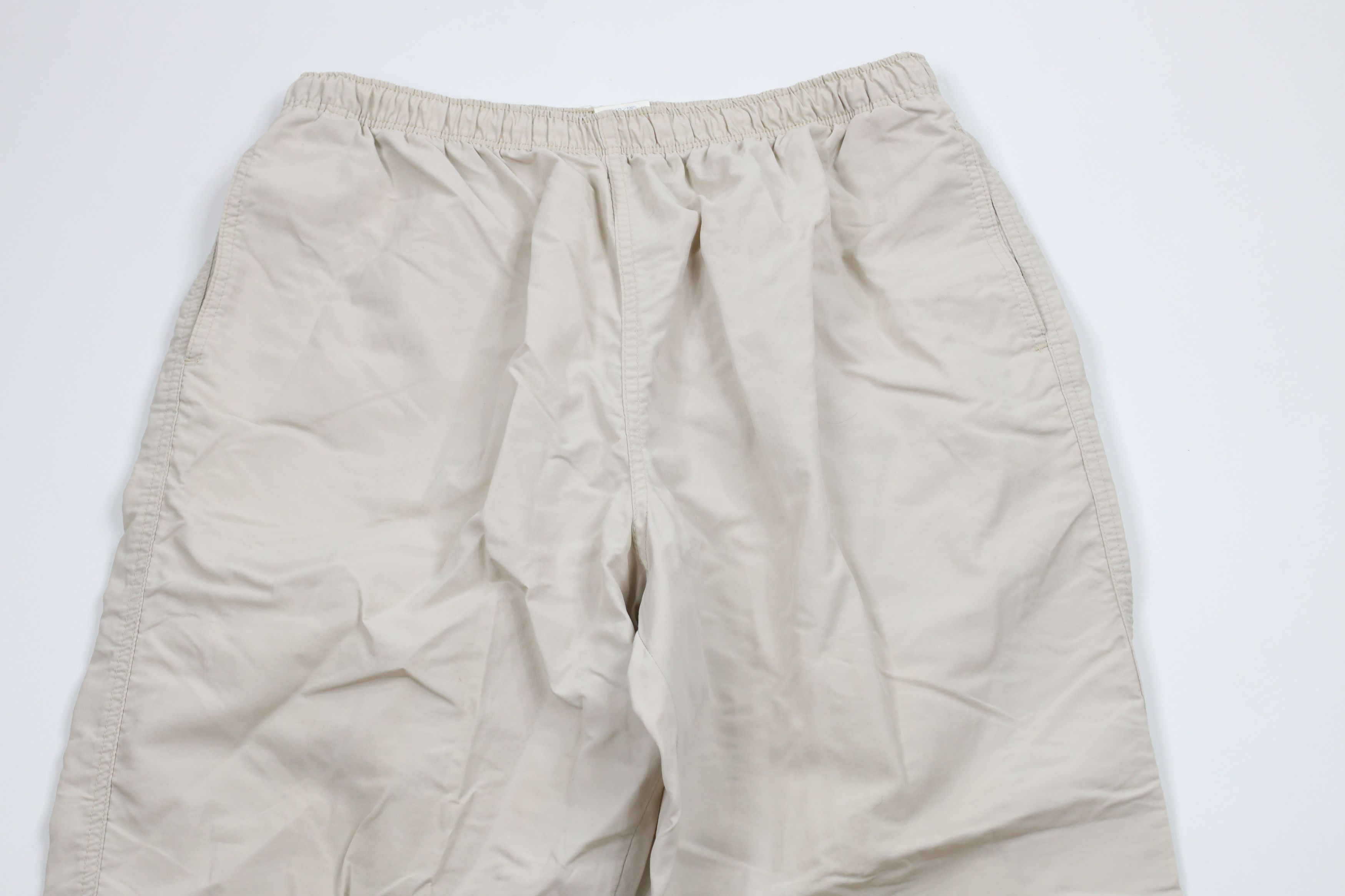 Lands' End × Vintage Vintage 90s Lands End Blank Wide Leg Windbreaker Pants USA Size 30" / US 8 / IT 44 - 2 Thumbnail