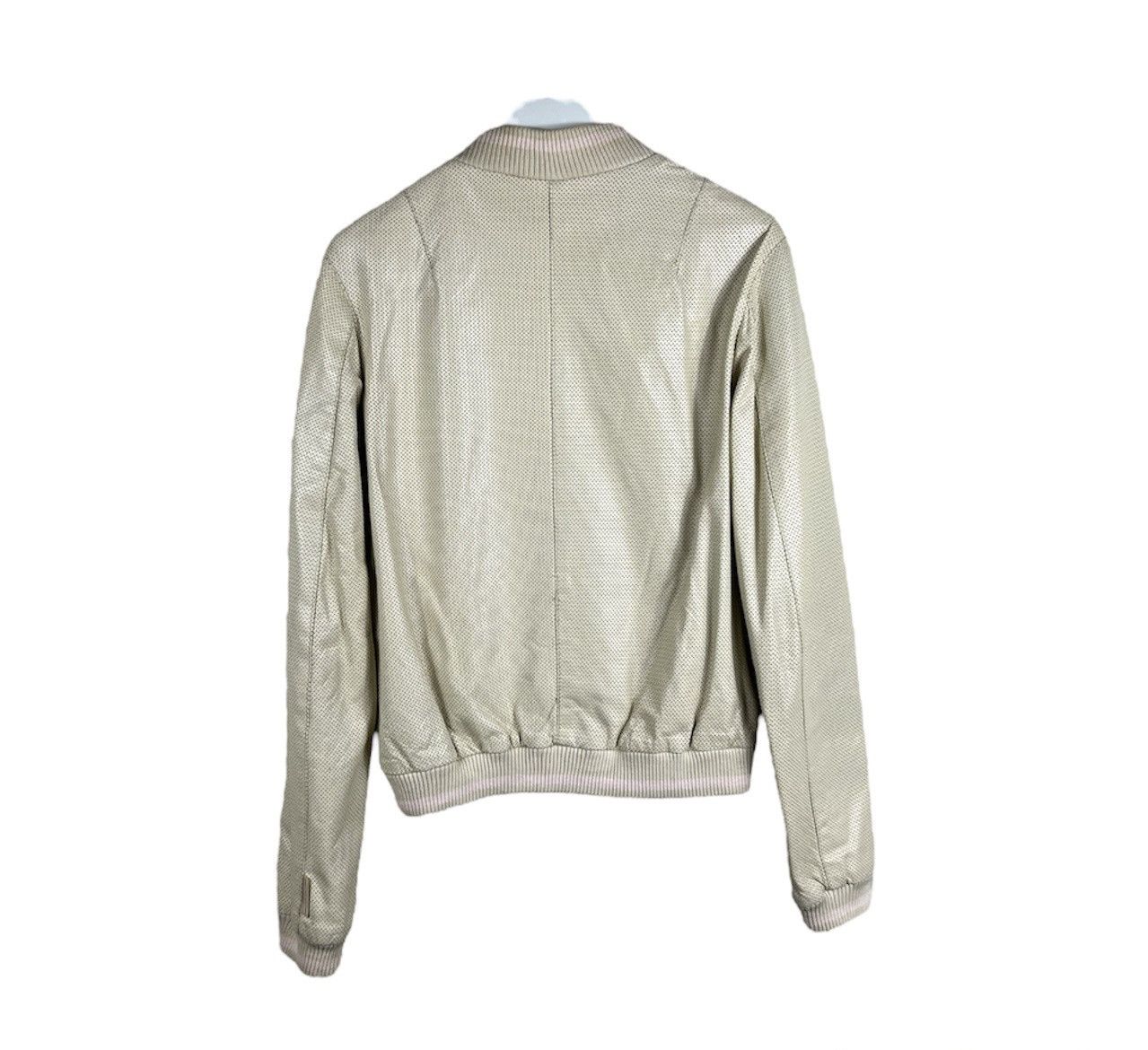 Gianfranco Ferre Vintage Gianfranco Ferre jeans y2k airy holes leather jacket Size S / US 4 / IT 40 - 2 Thumbnail