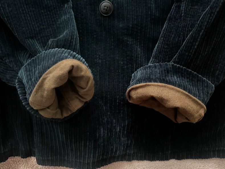 RRL Ralph Lauren RRL Ralph Lauren 2015 blue dyed corduroy double breasted F Size US L / EU 52-54 / 3 - 4 Thumbnail
