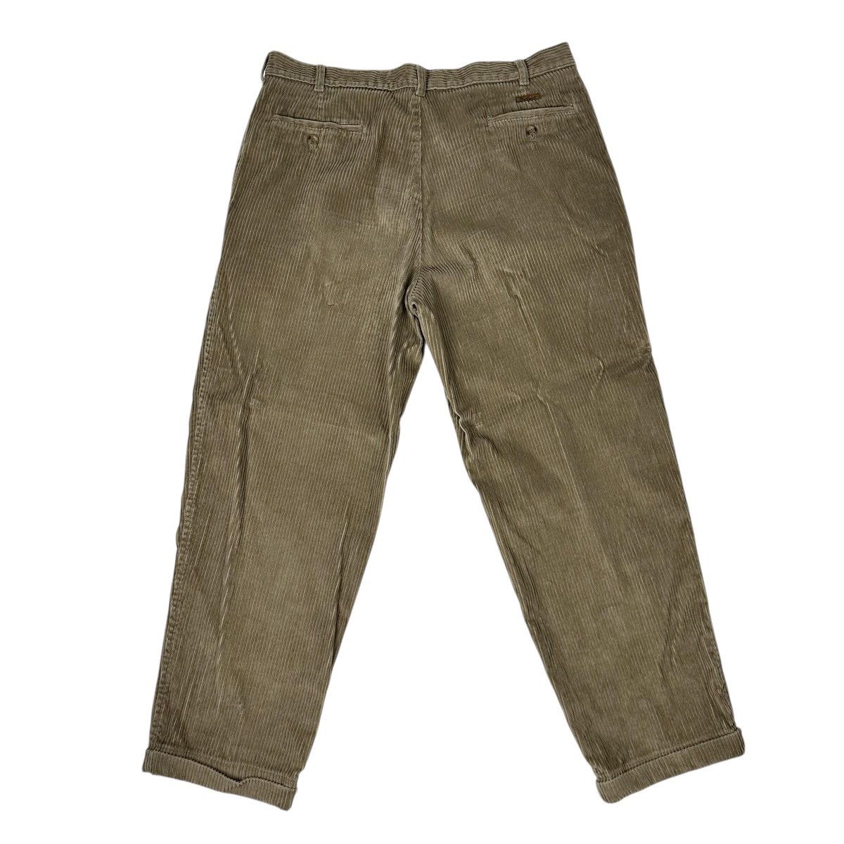 Woolrich Woolen Mills Vintage Woolrich Pants Mens 36x32 Olive Corduroy Trousers Size US 36 / EU 52 - 2 Thumbnail