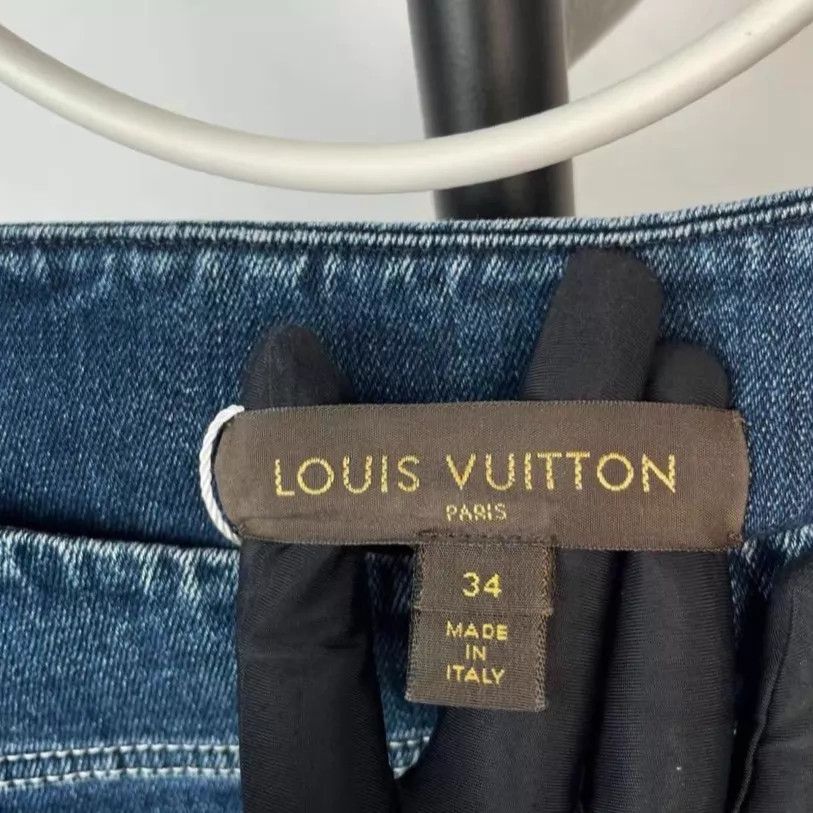 Louis Vuitton Louis Vuitton women's denim dress Size XS / US 0-2 / IT 36-38 - 3 Thumbnail