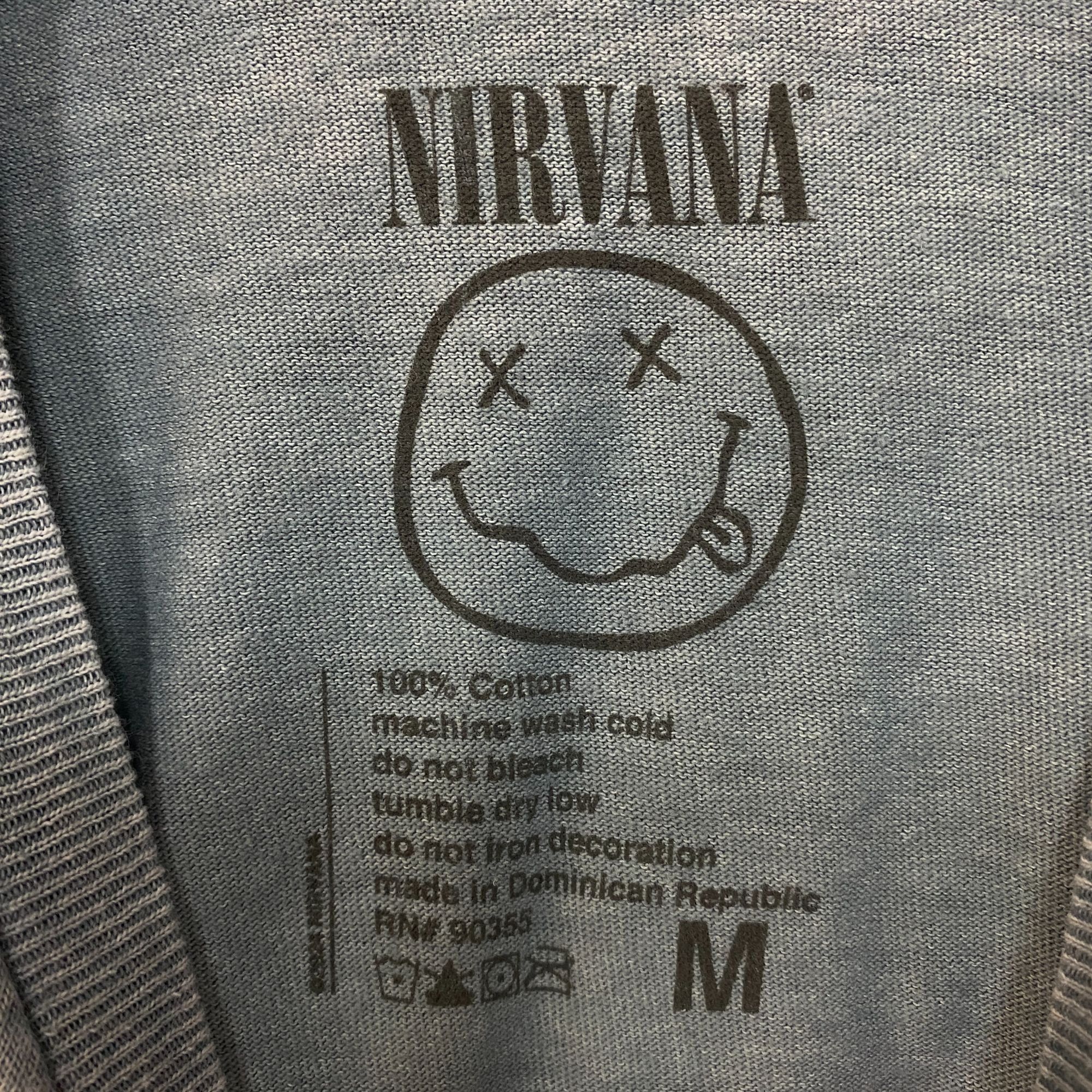 Nirvana Nirvana Nevermind Smiley Grunge Band T-Shirt Medium Size US M / EU 48-50 / 2 - 4 Thumbnail