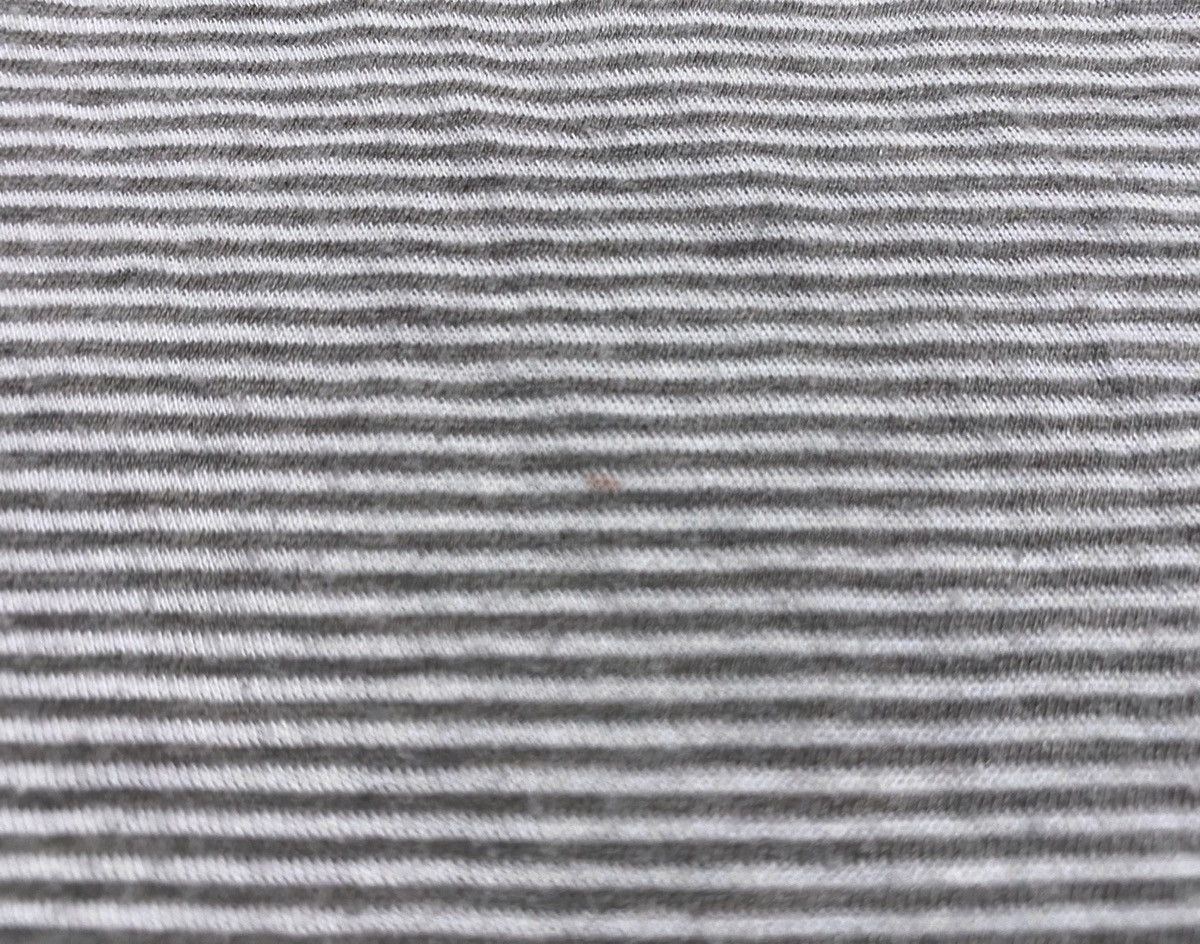 A.P.C. Womens A.P.C. APC Wide Neck Striped Cotton Long Sleeve Shirt Size L / US 10 / IT 46 - 10 Thumbnail