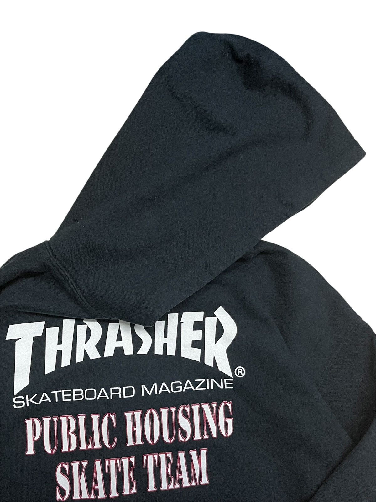 Public Housing Skate Team Vintage RARE 2000 Thrasher Public Housing Skate Team Hoodie Size US L / EU 52-54 / 3 - 5 Thumbnail