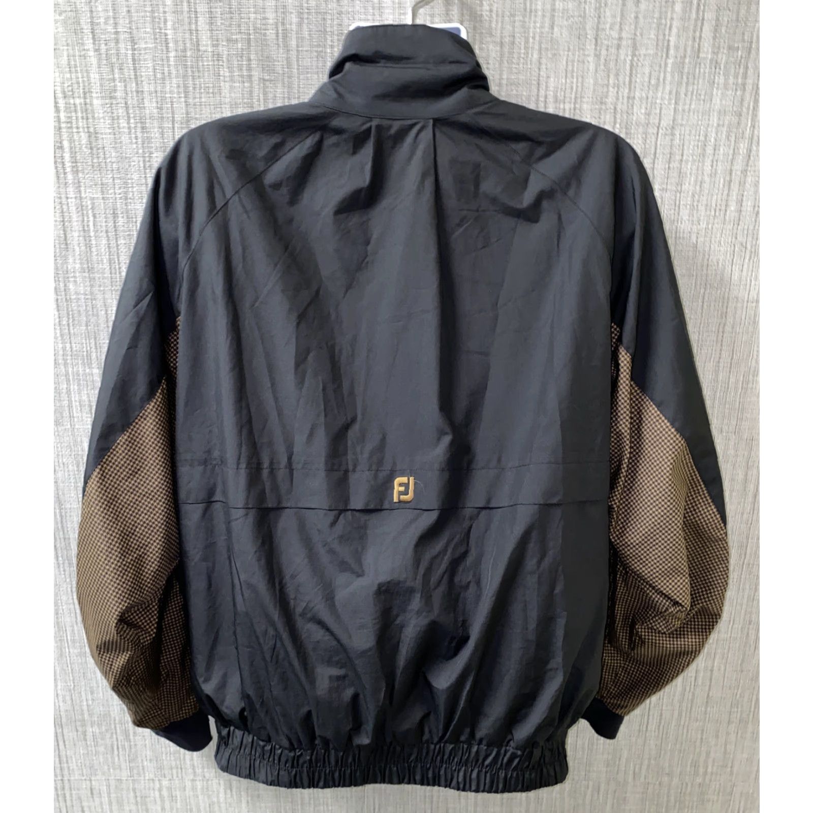 Footjoy FootJoy Jacket Windbreaker Mens Black Full Zip Golf L Size US L / EU 52-54 / 3 - 6 Thumbnail